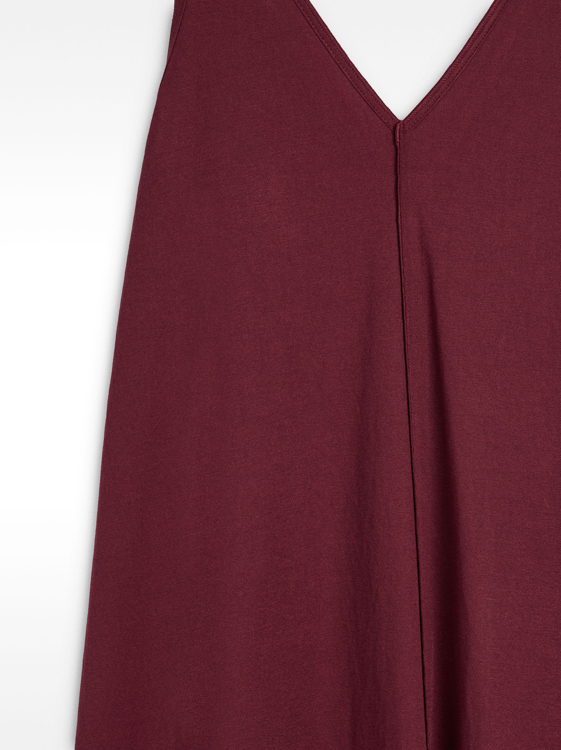 Vestido Midi Con Tirantes