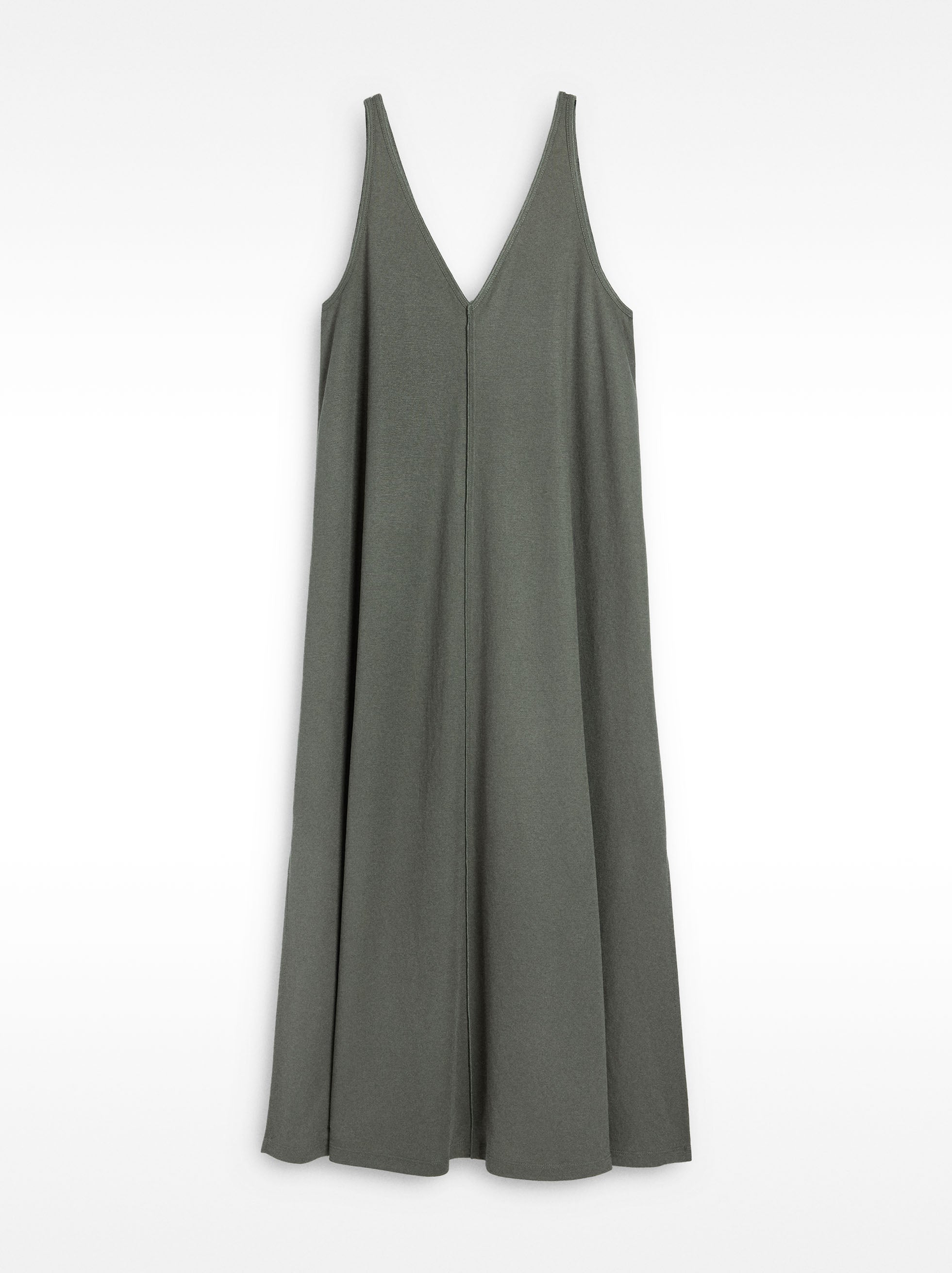 Vestido Midi Con Tirantes