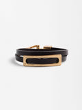 Pulsera De Piel Con Hebilla