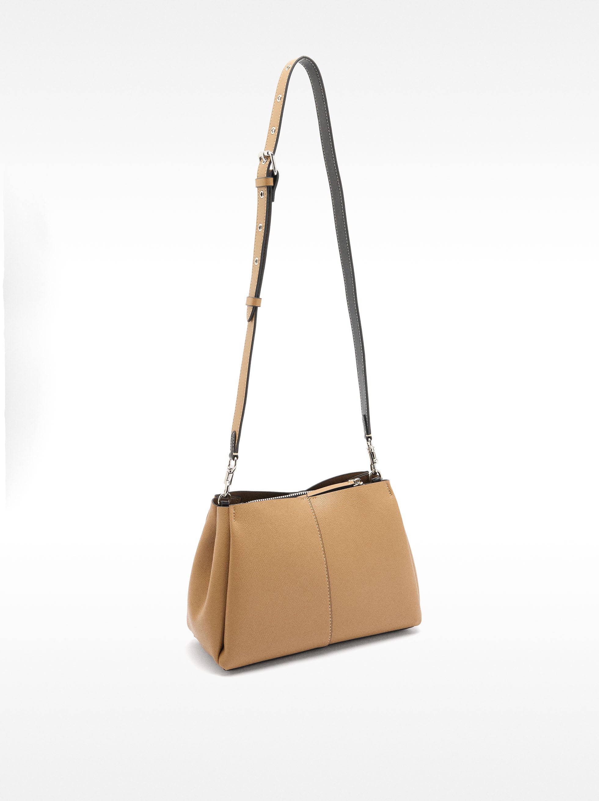 Bolso Bandolera Con Textura