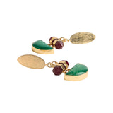 Pendientes Largos Con Piedra