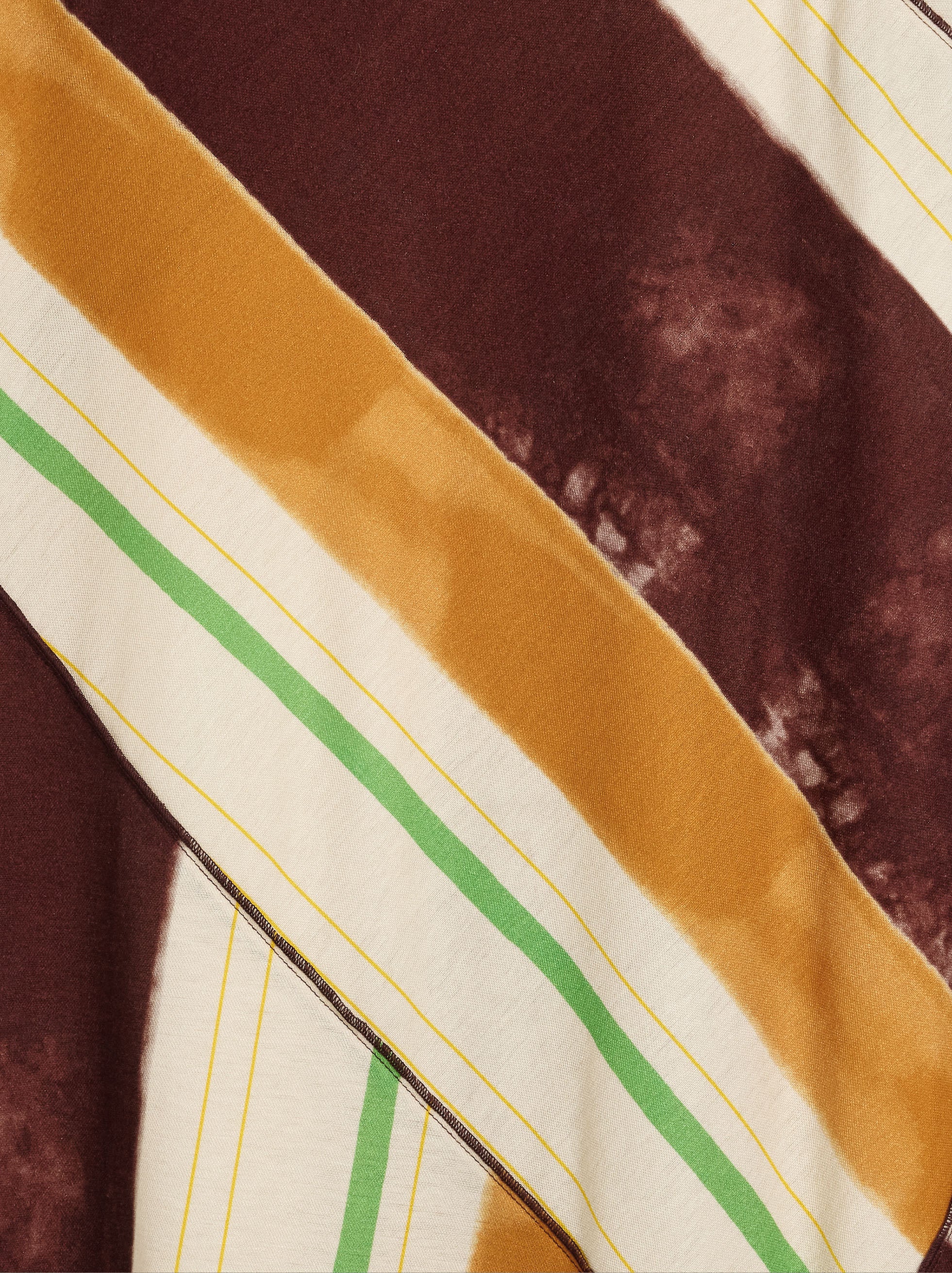 Vestido De Punto De Rayas