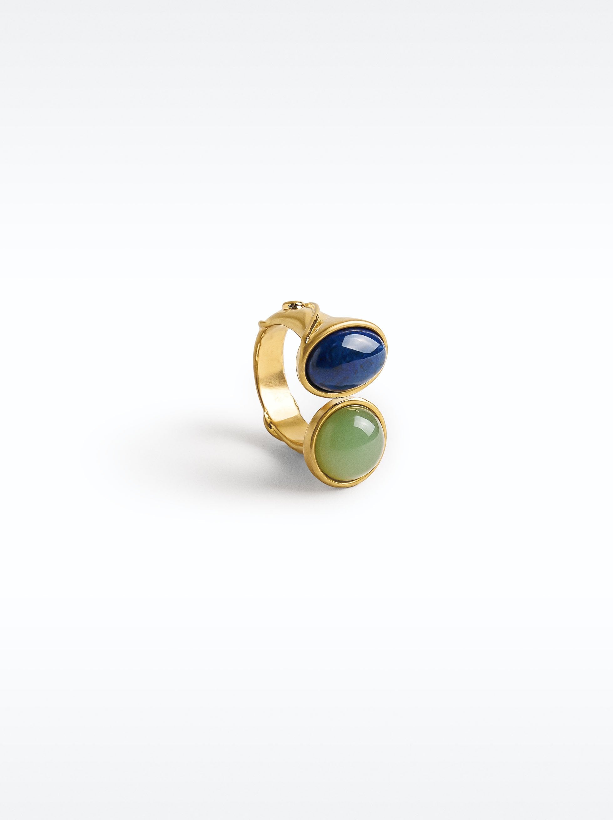 Anillo Abierto Con Piedras