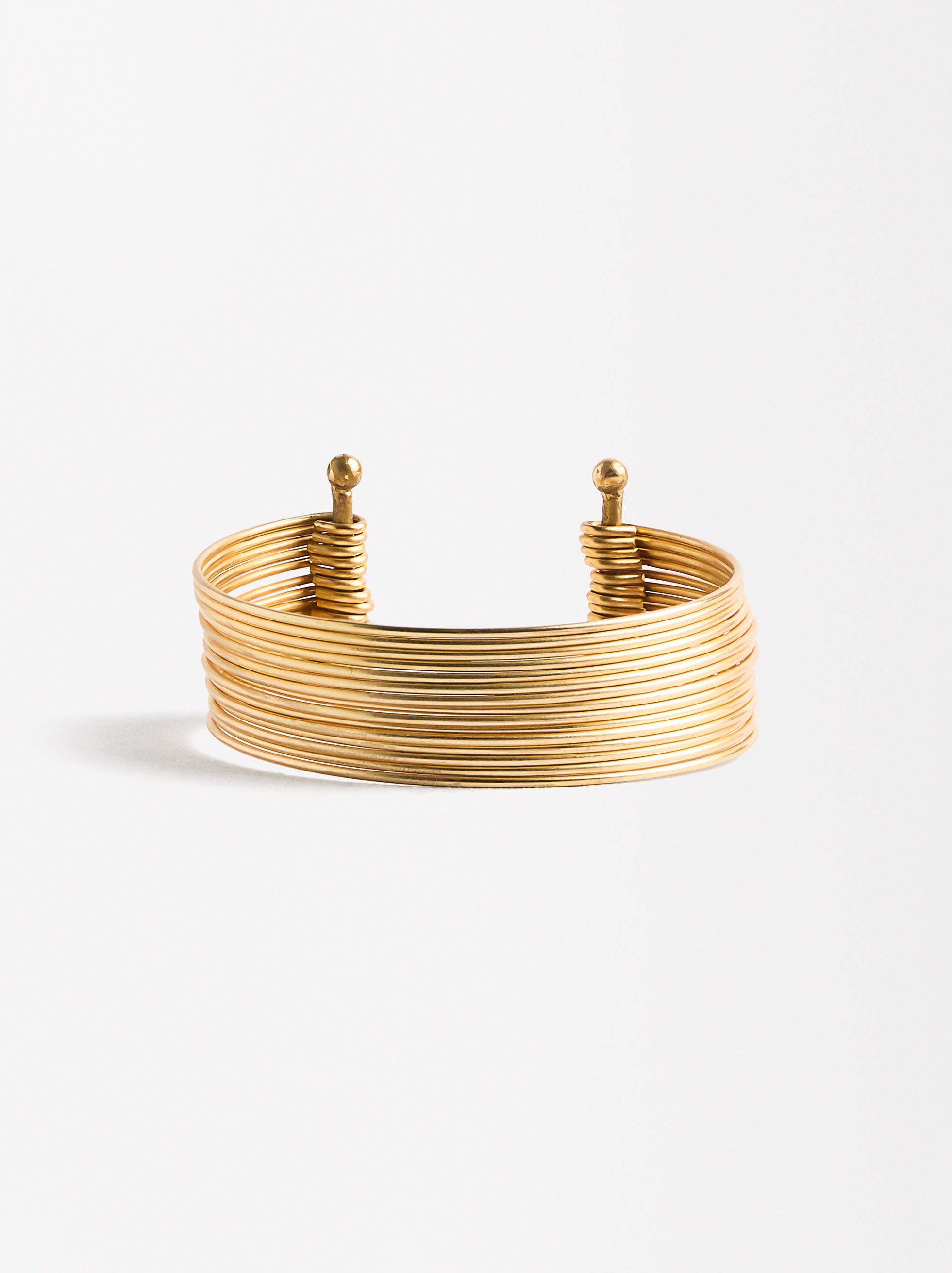 Pulsera Abierta Múltiples Bandas