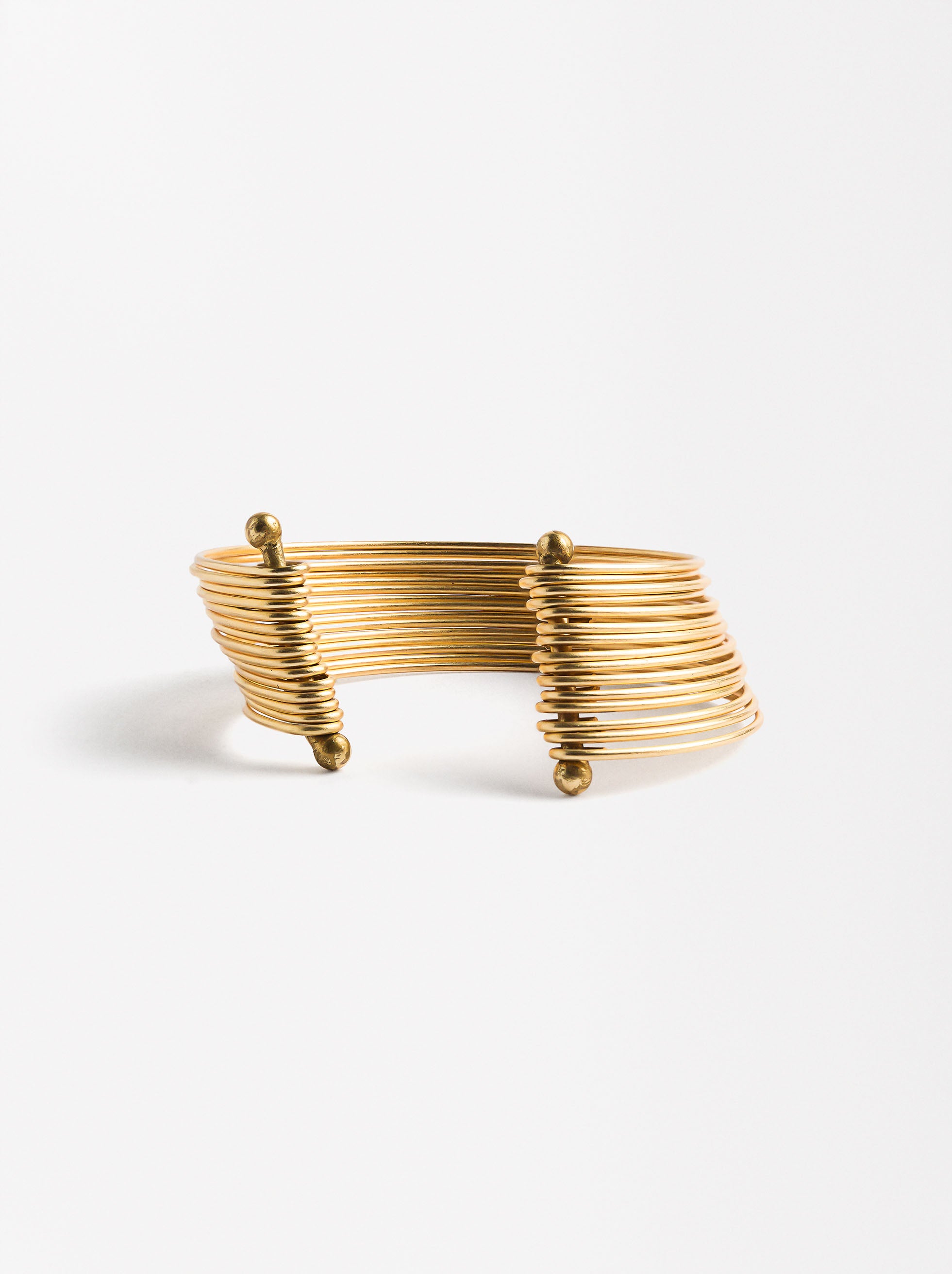 Pulsera Abierta Múltiples Bandas