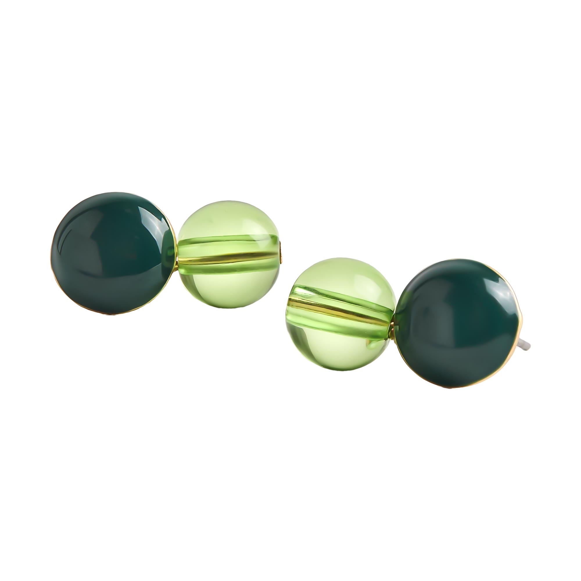 Pendientes Esmaltados Con Esferas