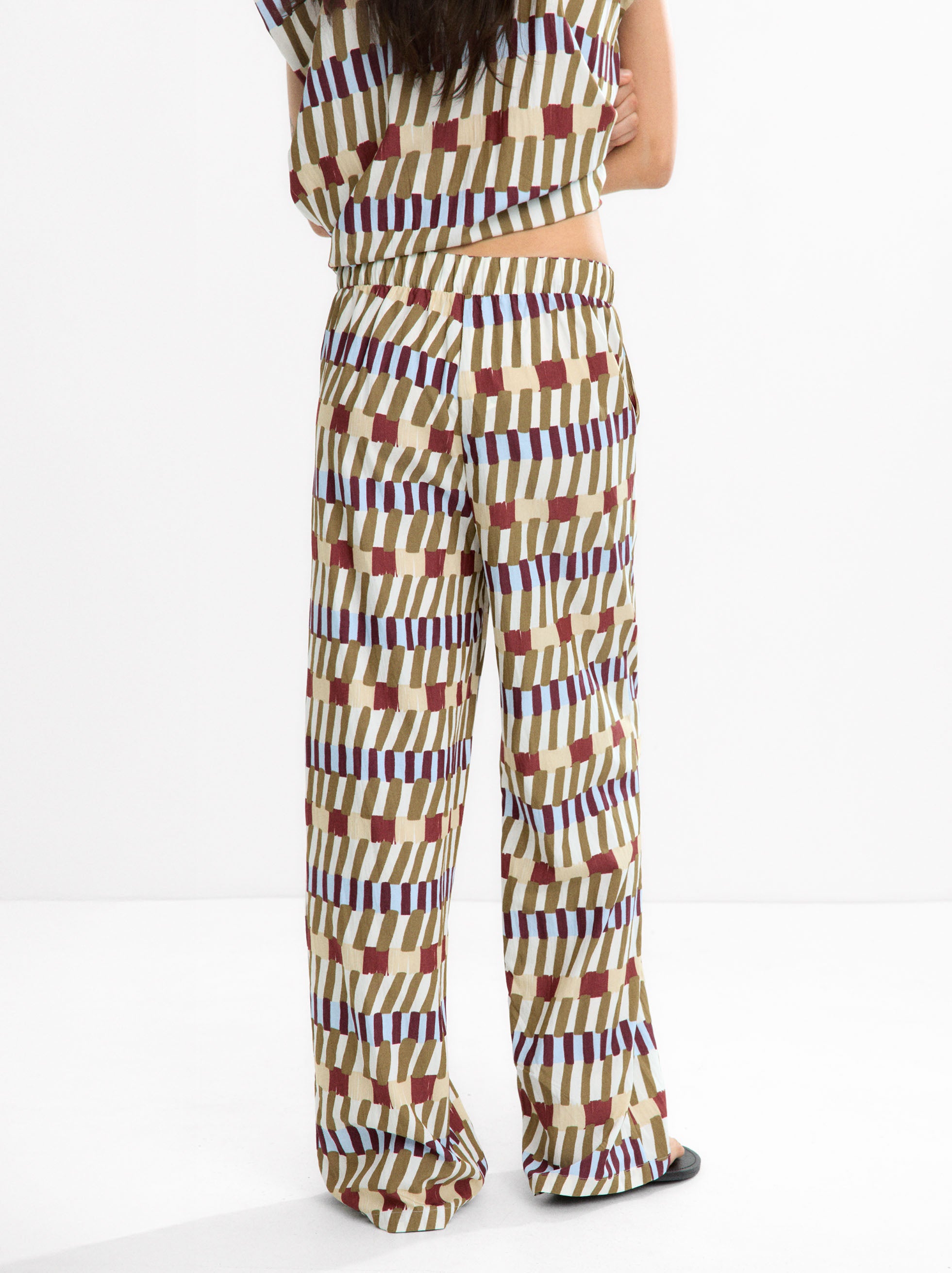 Pantalón Fluido Estampado