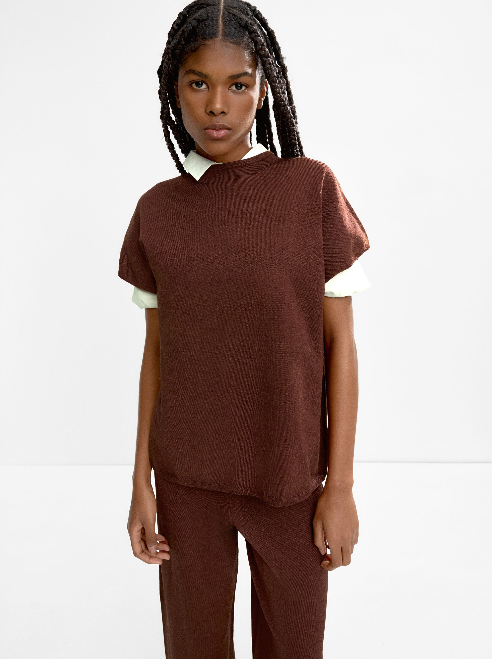 Chompa De Manga Corta