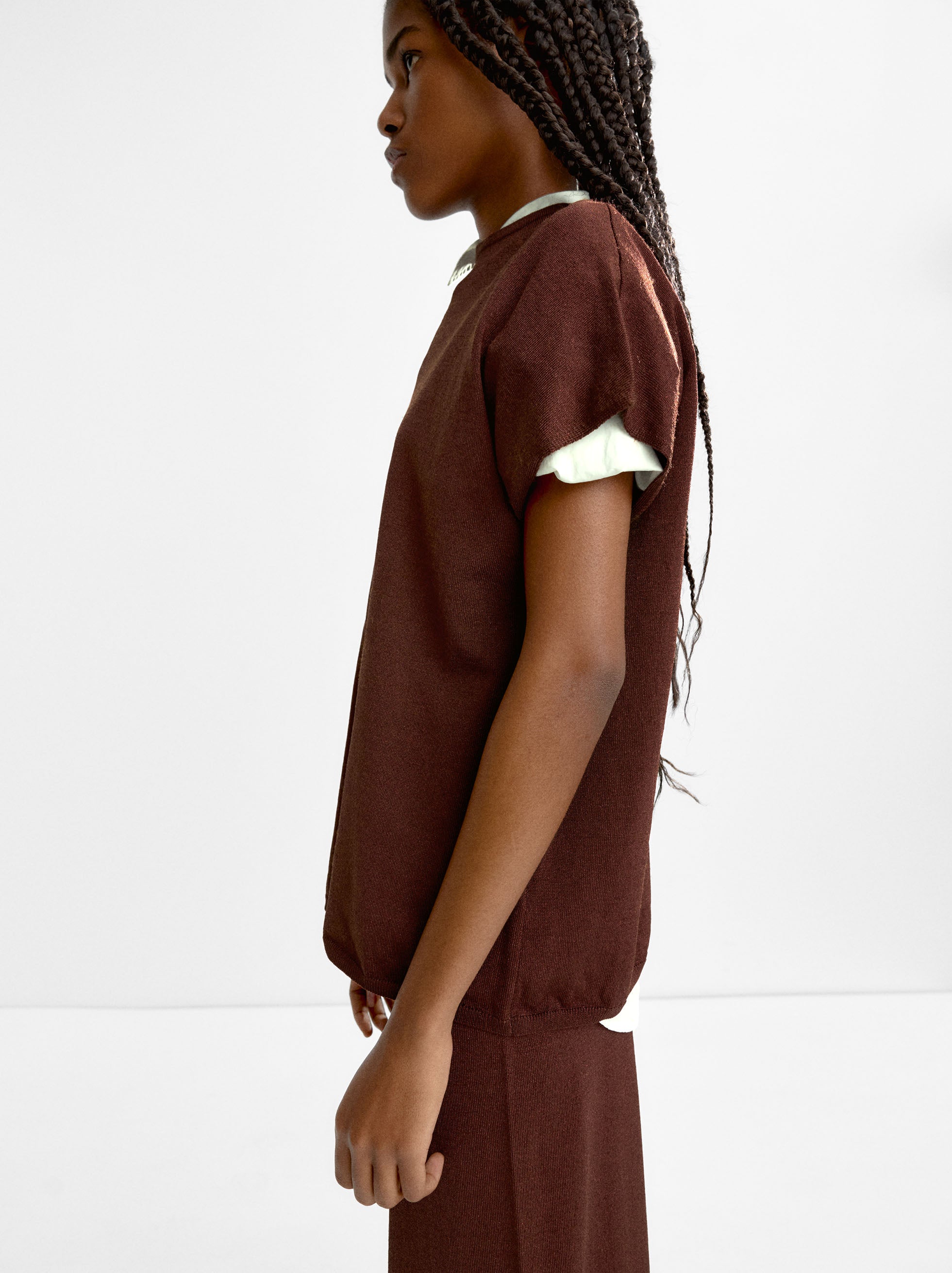 Chompa De Manga Corta