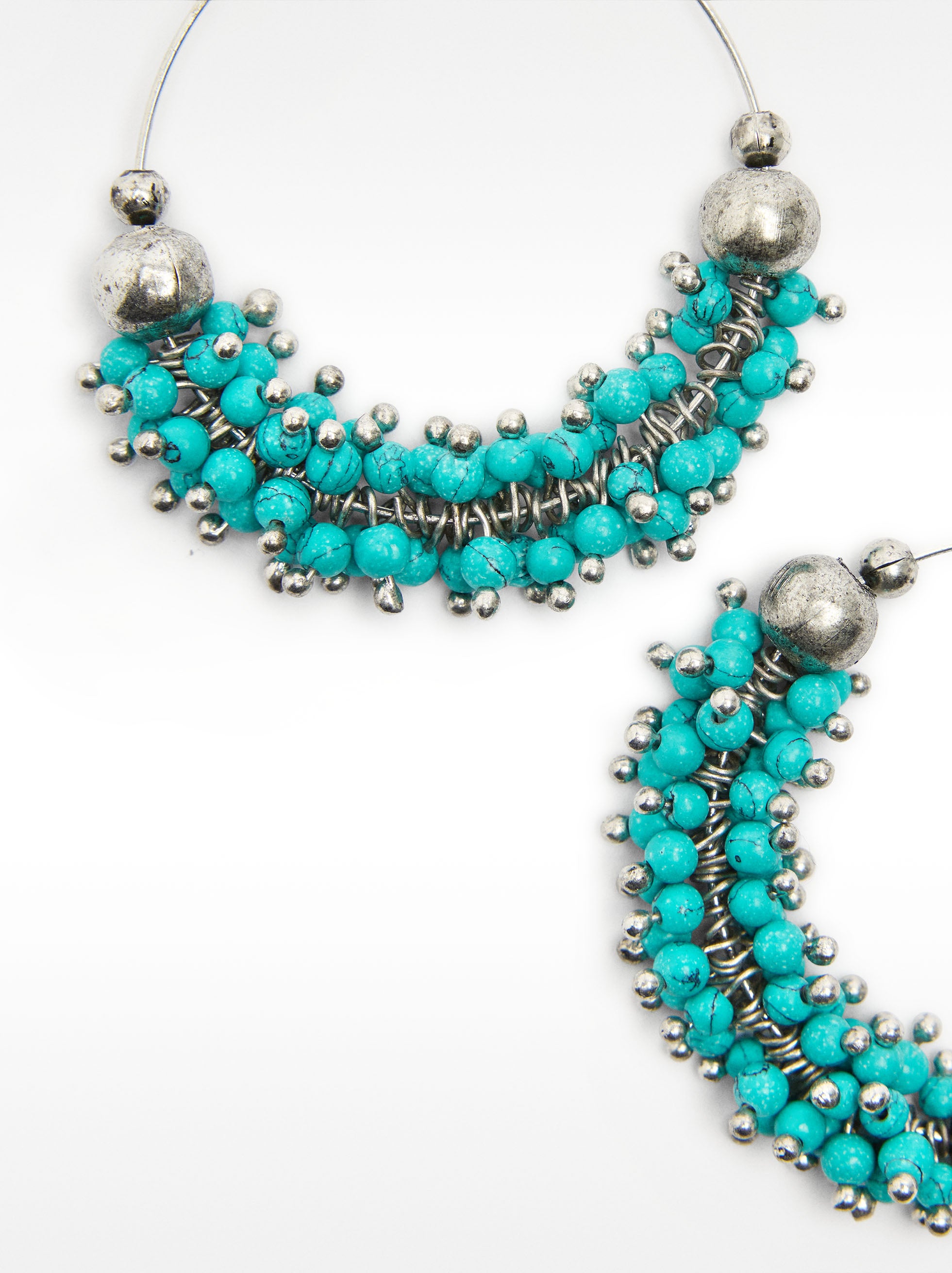 Pendientes De Aro Con Piedras