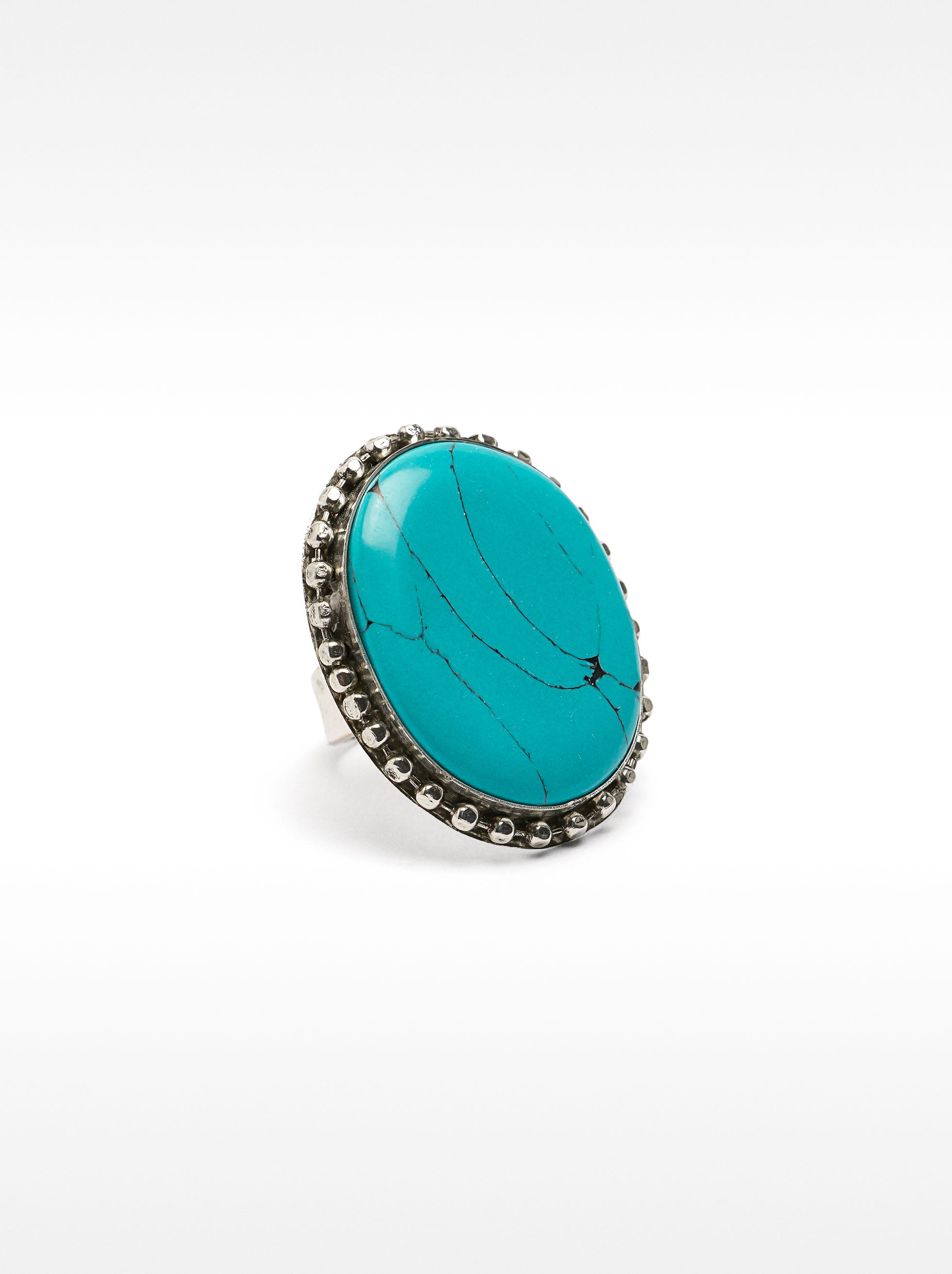 Anillo Redondo Con Piedra