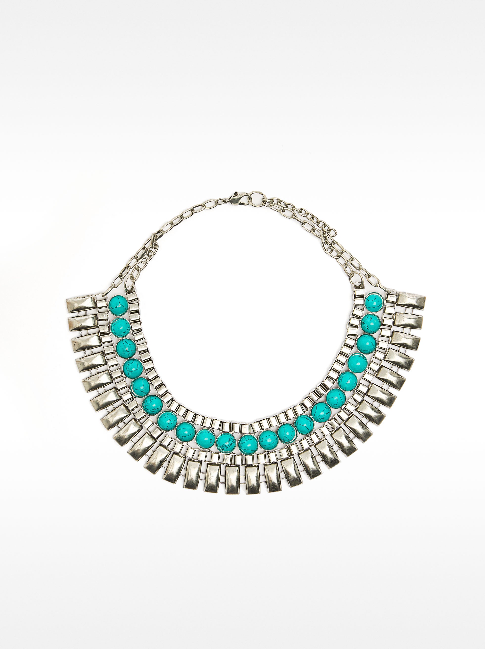 Choker Largo Con Piedras