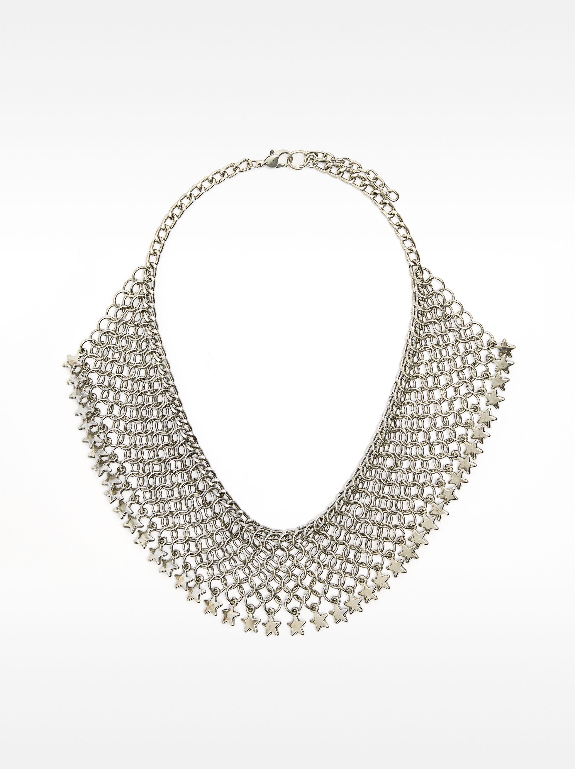 Collar Entrelazado Con Estrellas