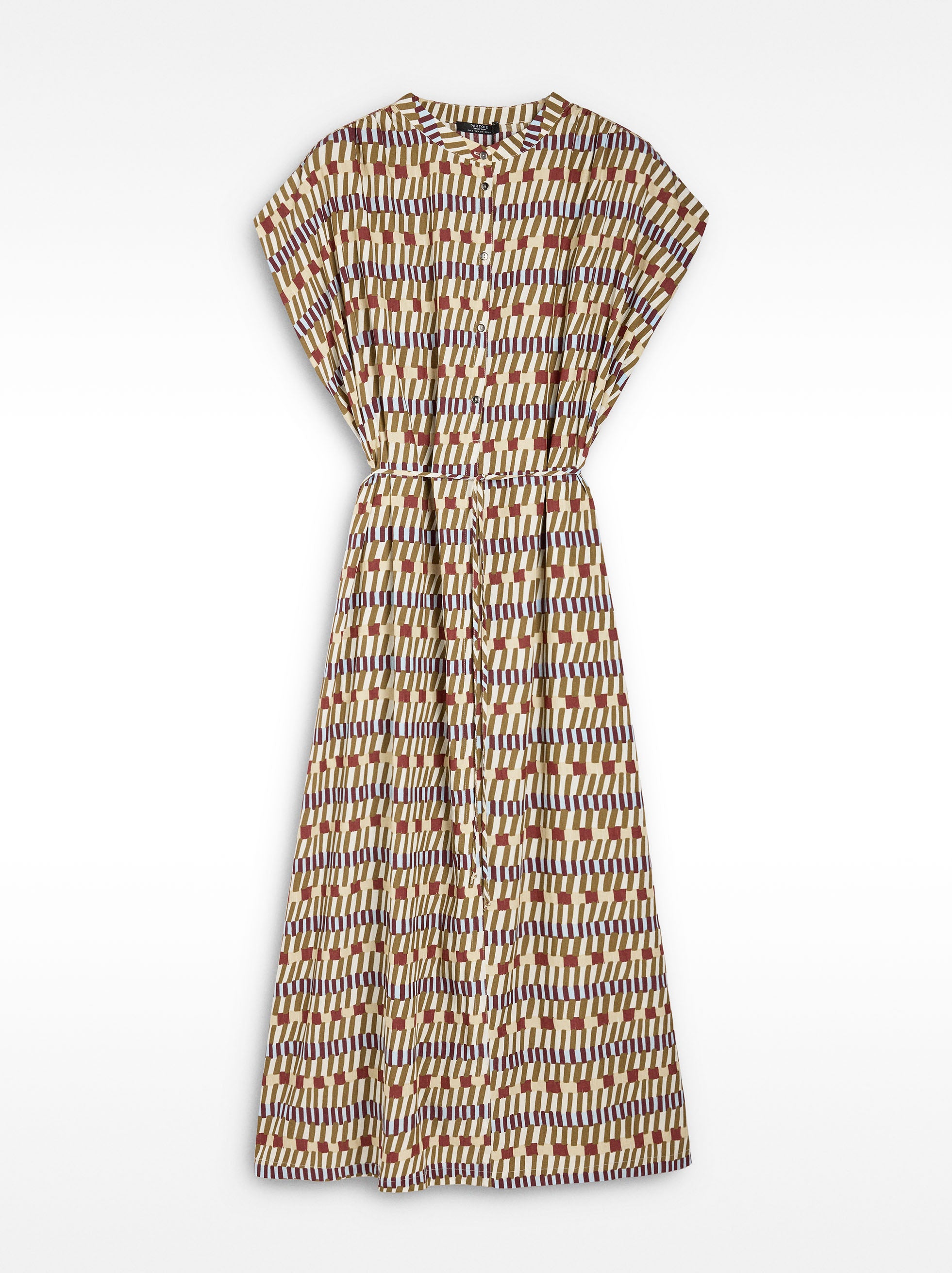 Vestido Midi Estampado