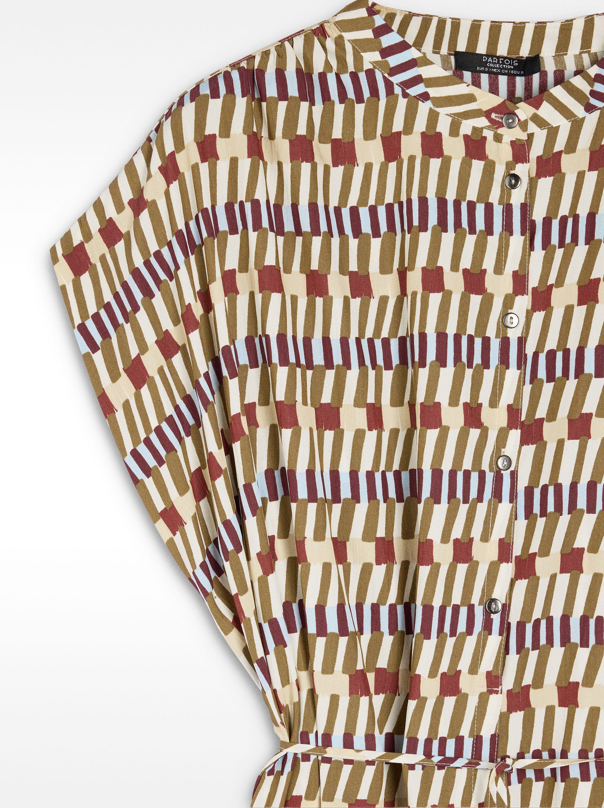 Vestido Midi Estampado