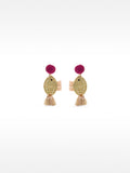 Aretes De Pez De Rafia