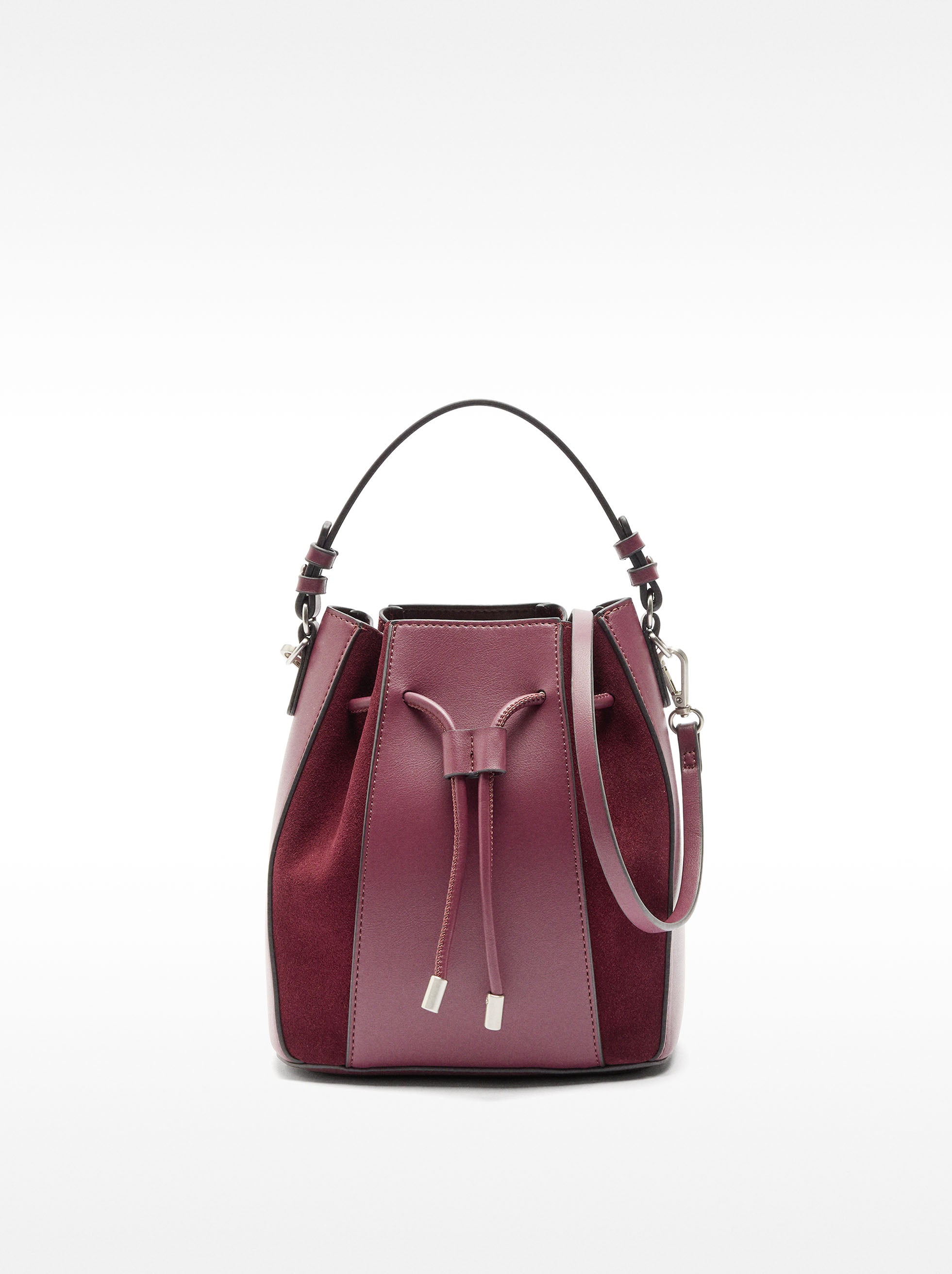 Bolso Bombonera Con Piel