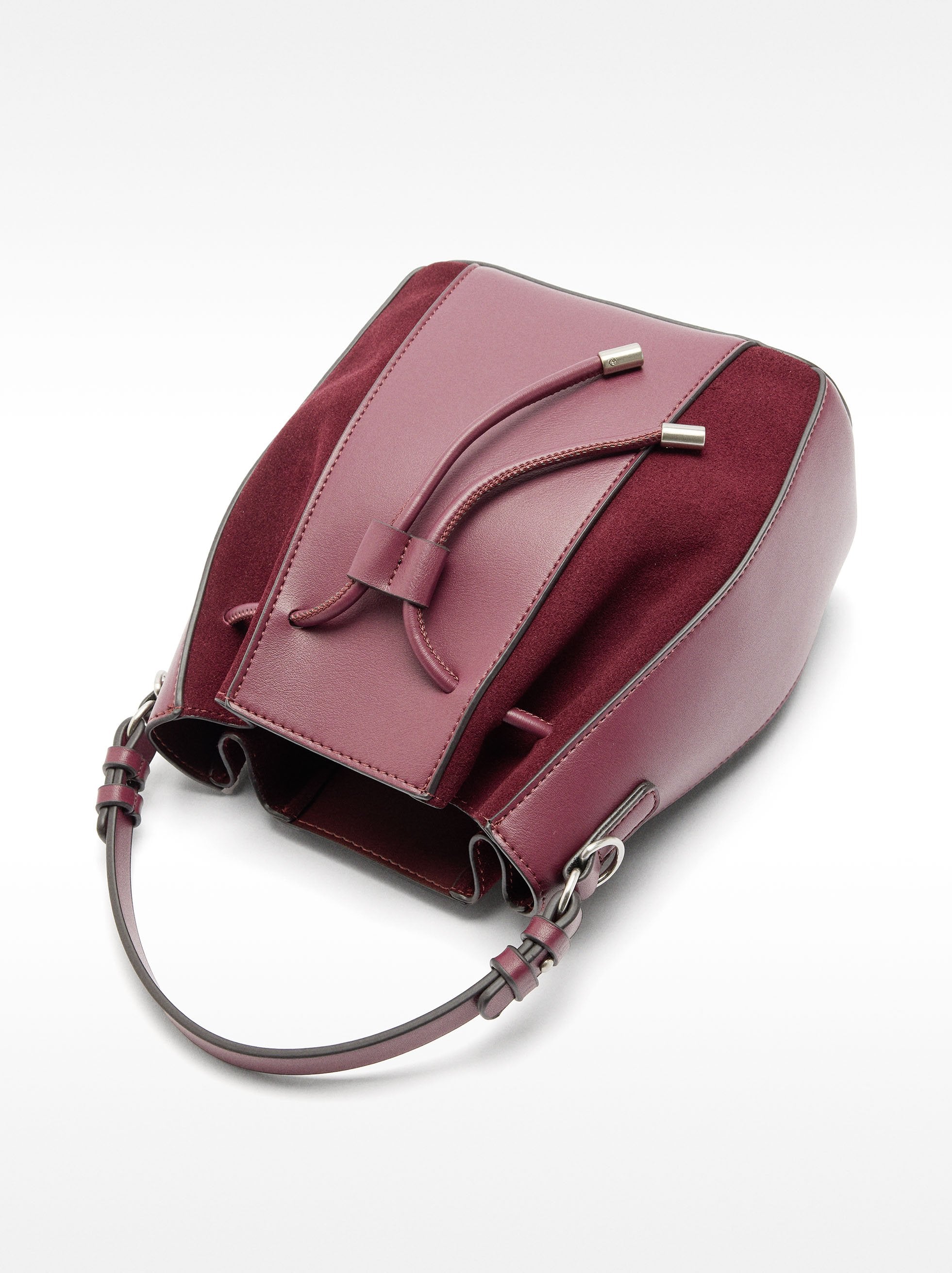 Bolso Bombonera Con Piel