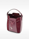 Bolso Bombonera Con Piel