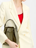Bolso Bombonera Con Piel