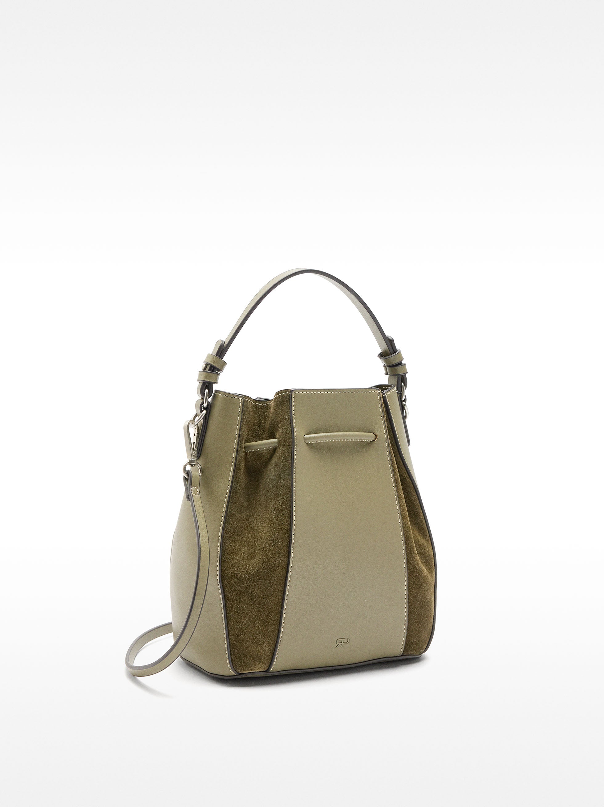 Bolso Bombonera Con Piel
