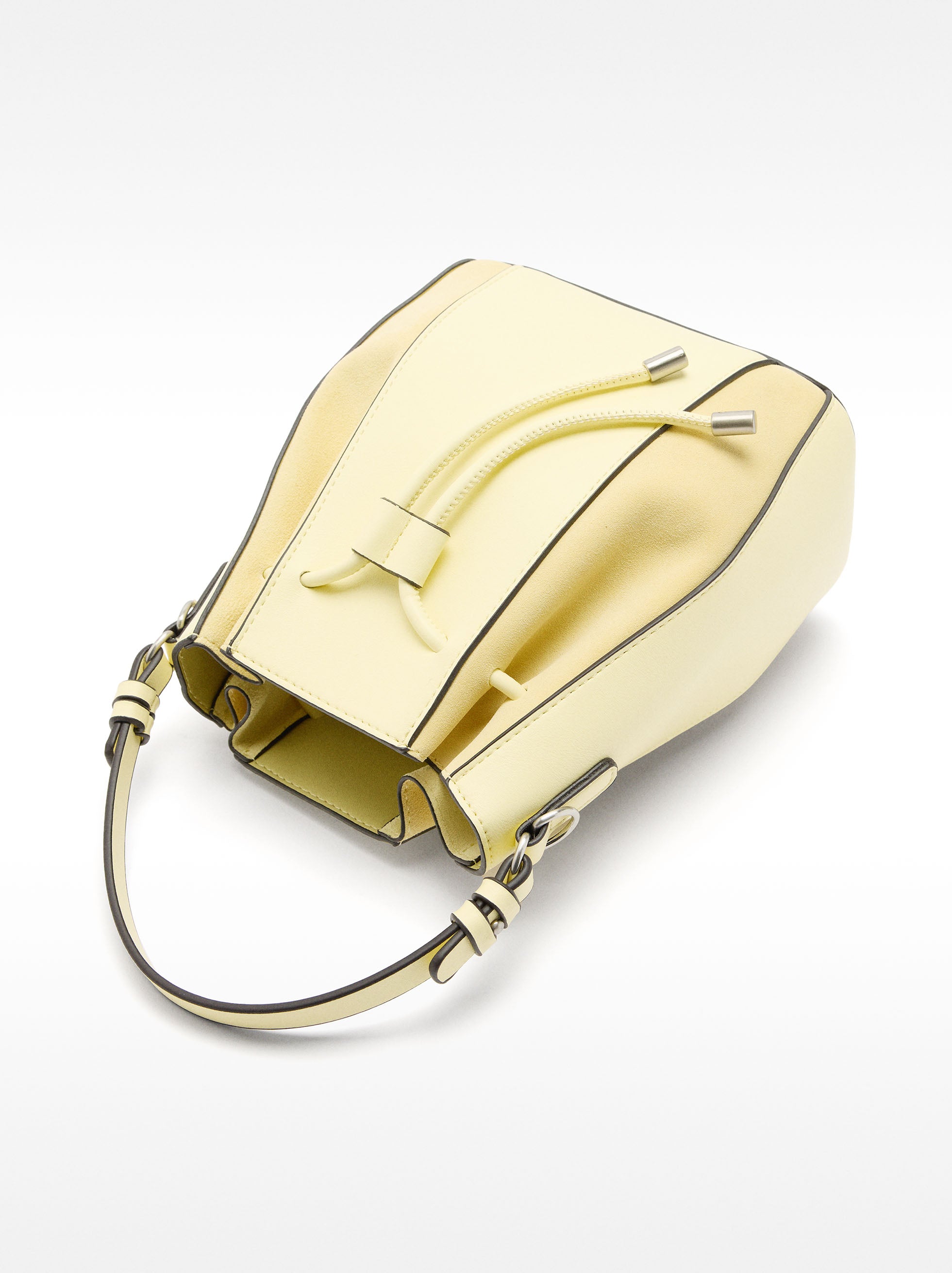Bolso Bombonera Con Piel