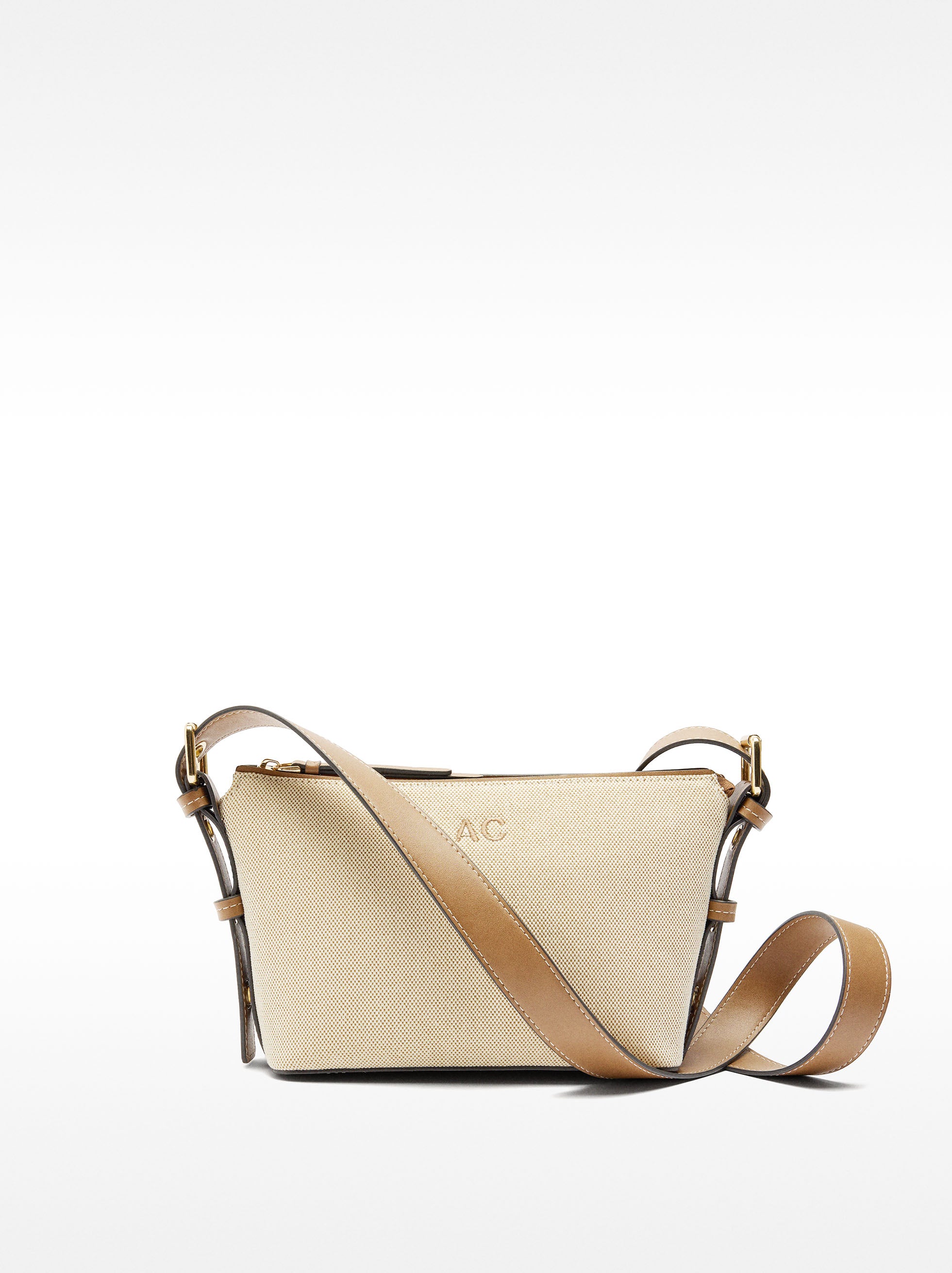 Bolso Bandolera En Tejido Rectangular