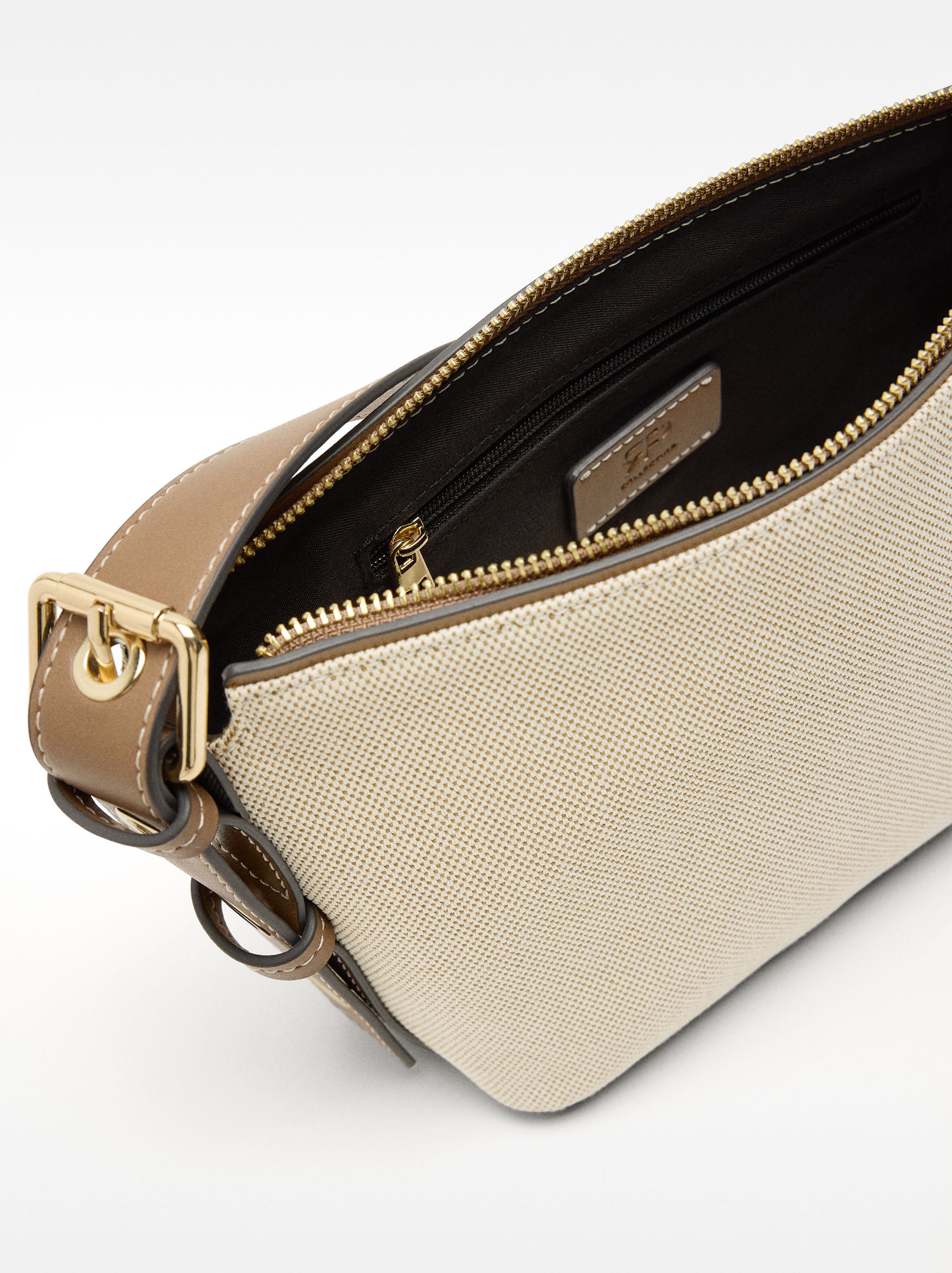 Bolso Bandolera En Tejido Rectangular