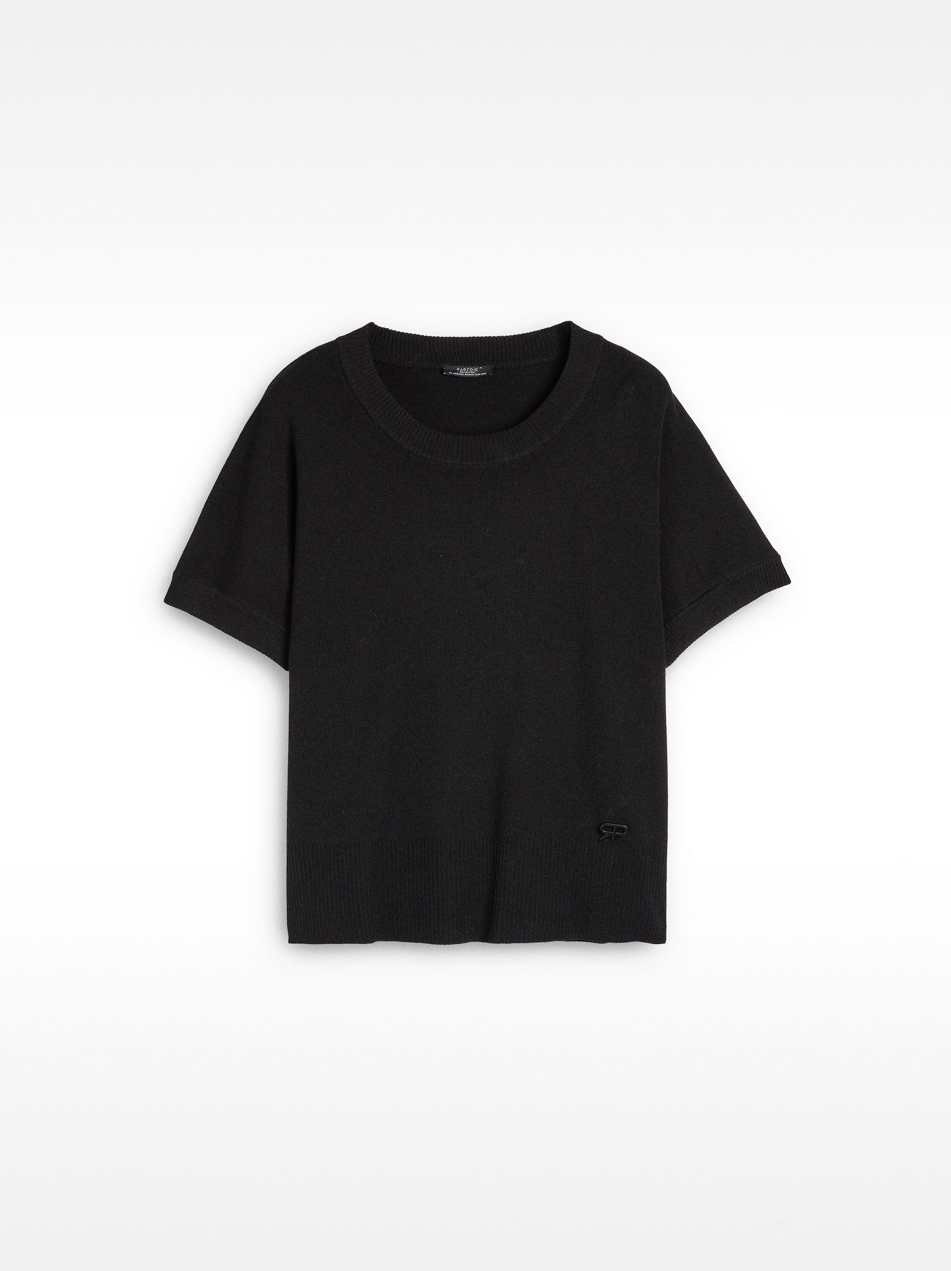 Jersey De Malla De Cuello Redondo