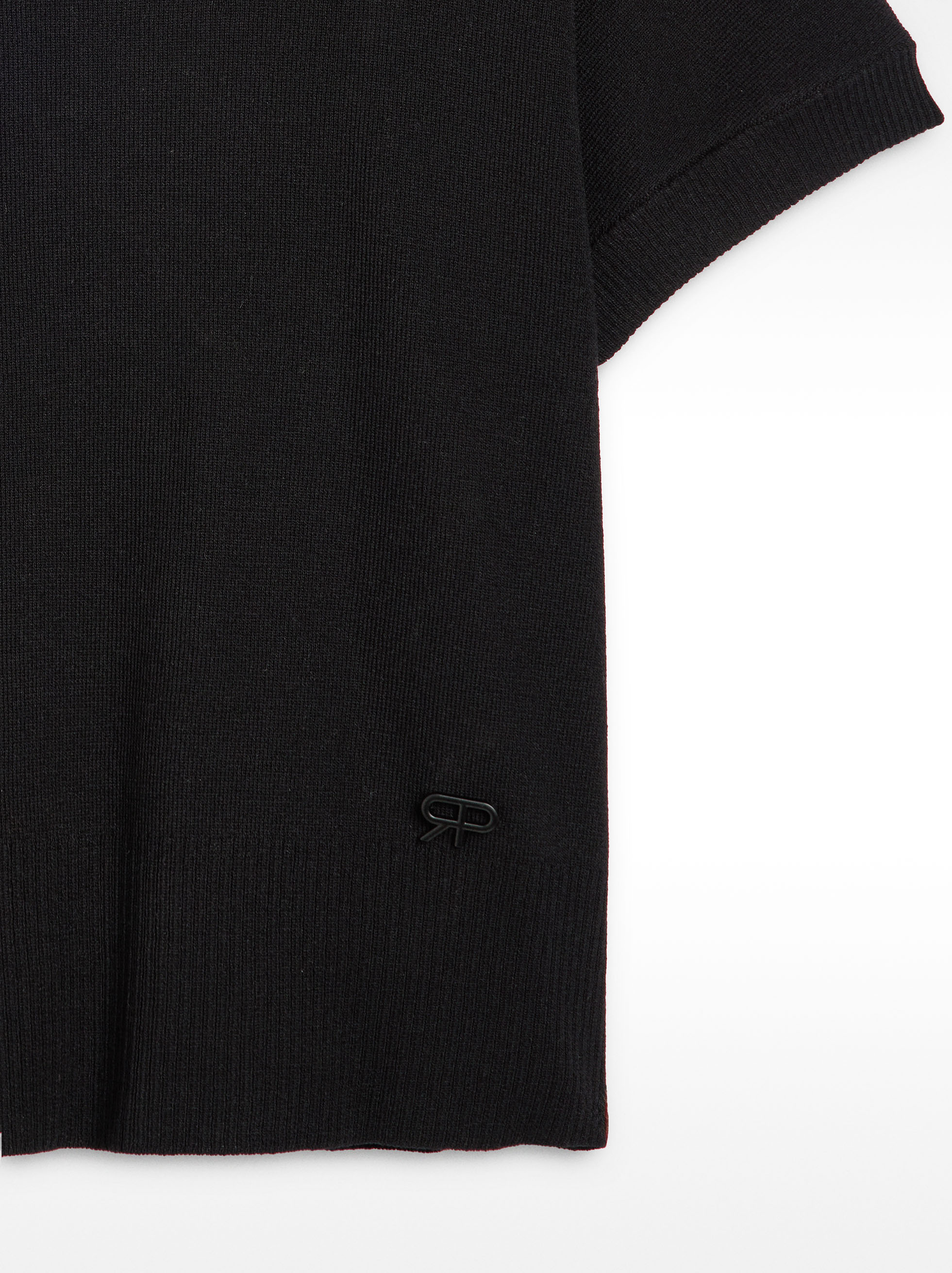 Jersey De Malla De Cuello Redondo