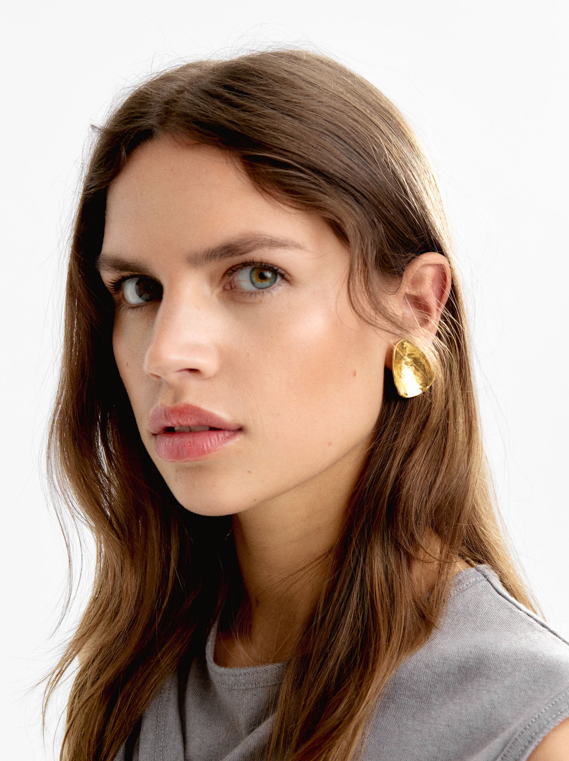 Aretes Ovalados Cóncavos