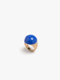 Anillo Redondeado Con Esmalte