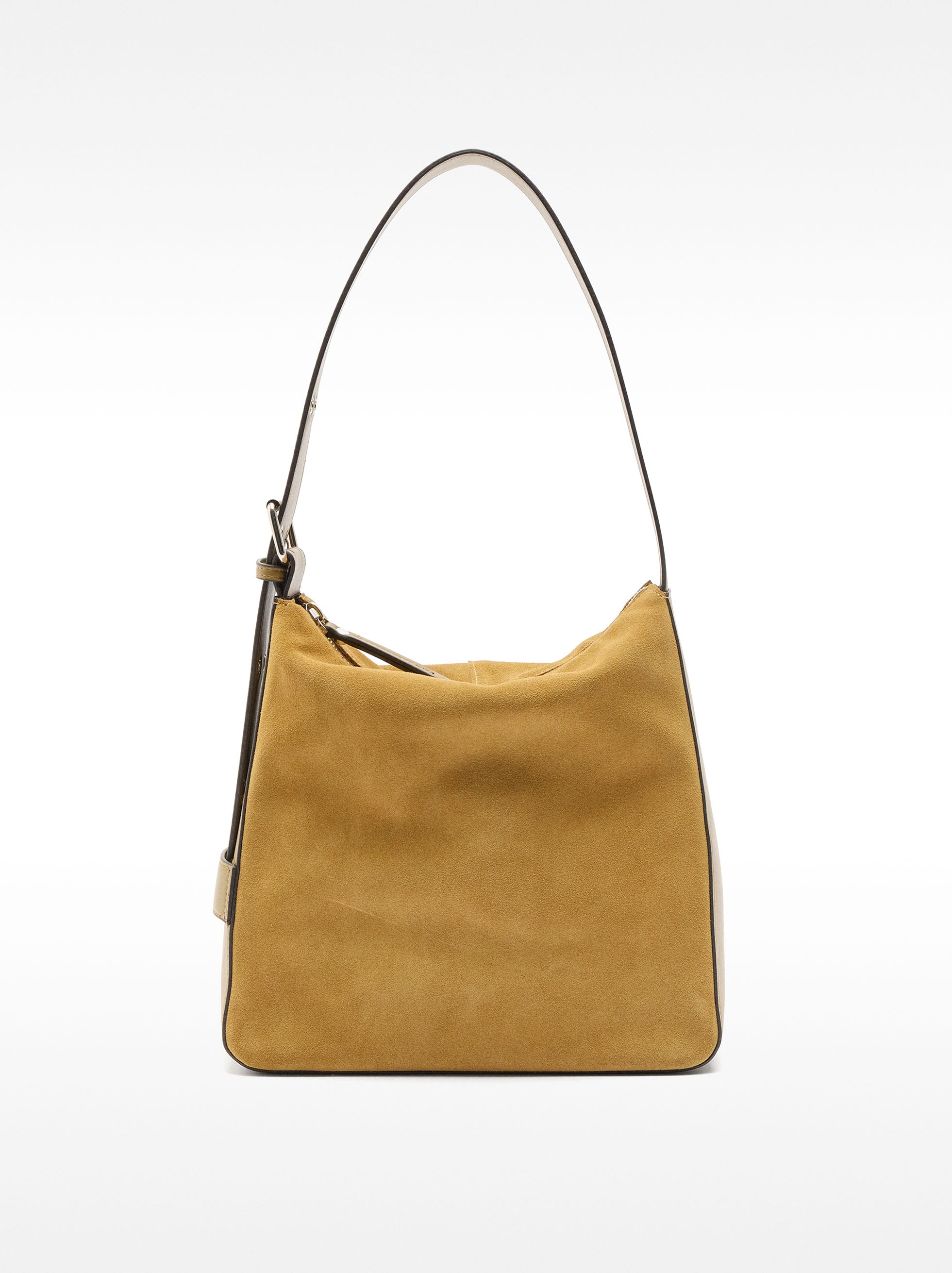 Bolso De Hombro De Piel