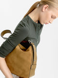 Bolso De Hombro De Piel
