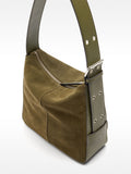 Bolso De Hombro De Piel