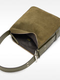 Bolso De Hombro De Piel