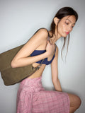 Bolso De Hombro De Piel