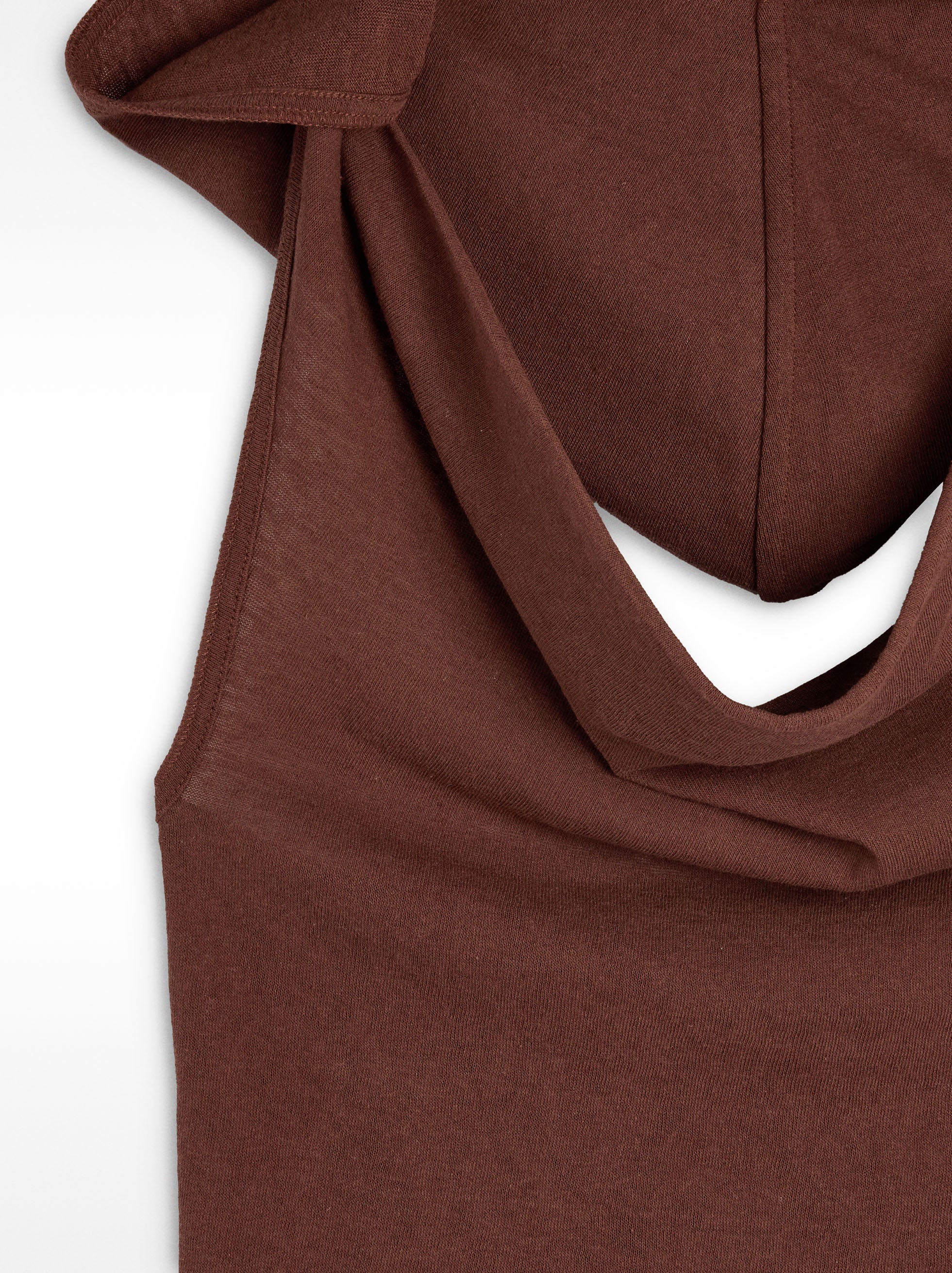 Top Algodón Drapeado