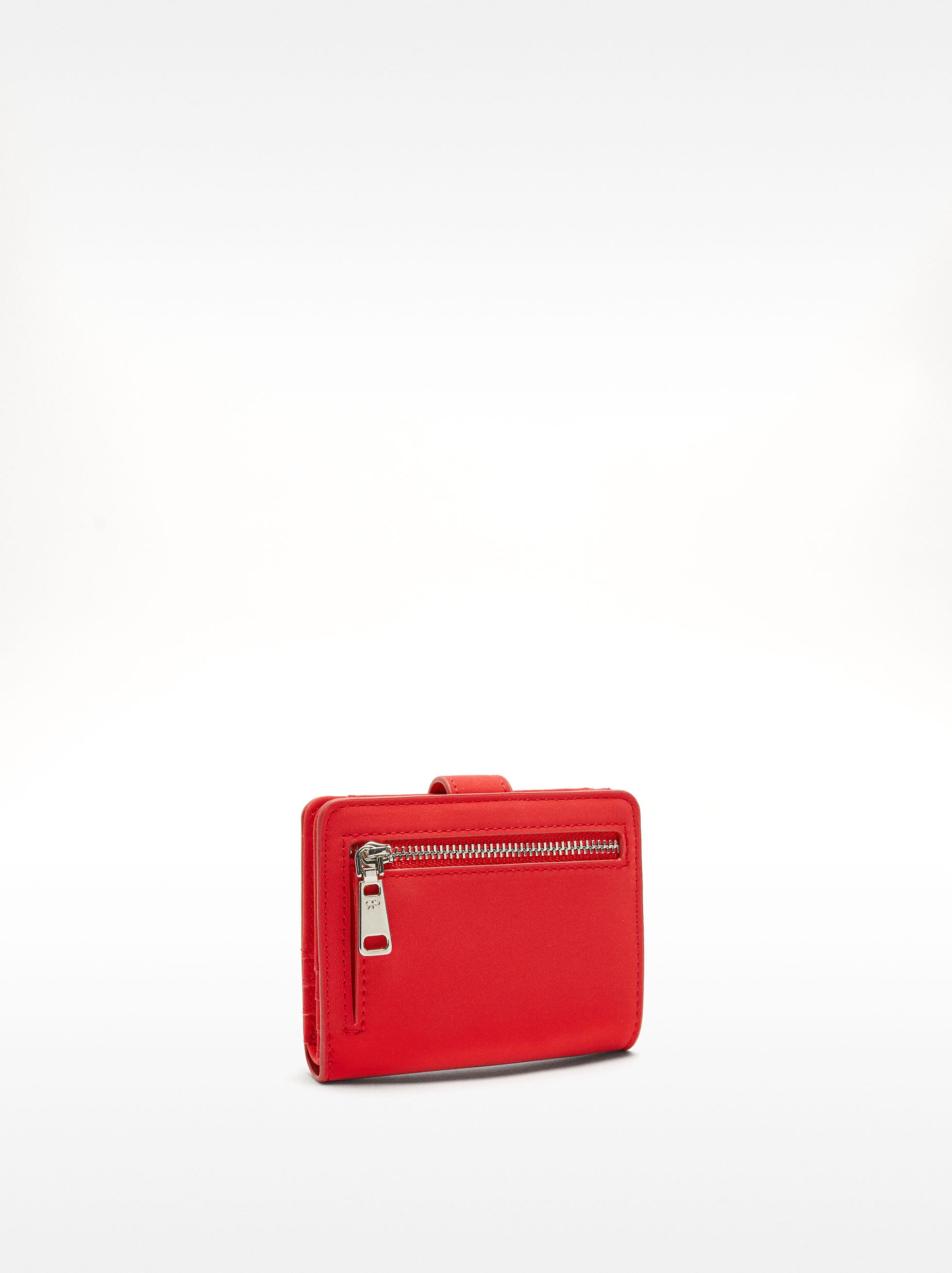 Cartera Con Textura Suave