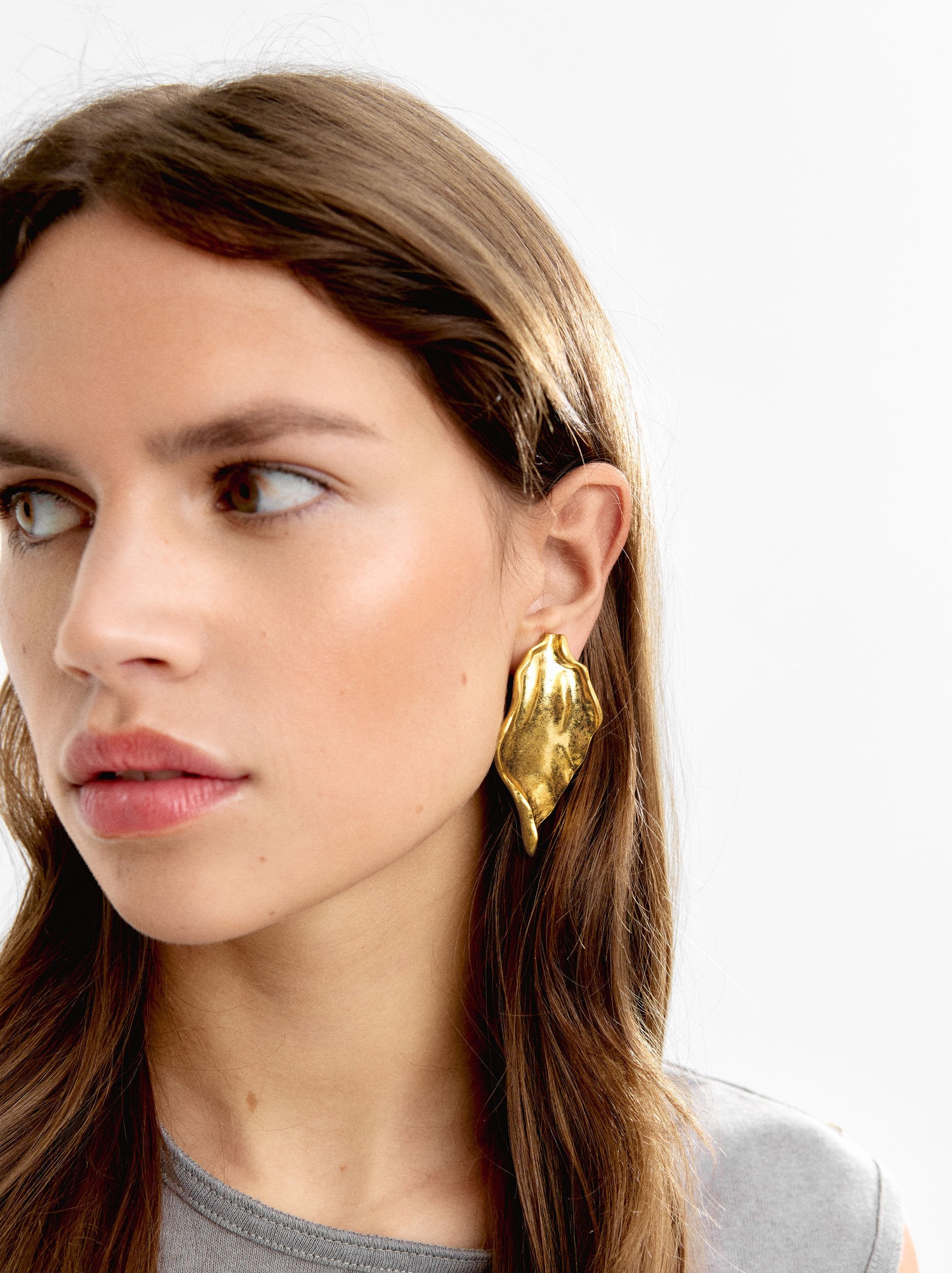 Aretes Maxi Hojas