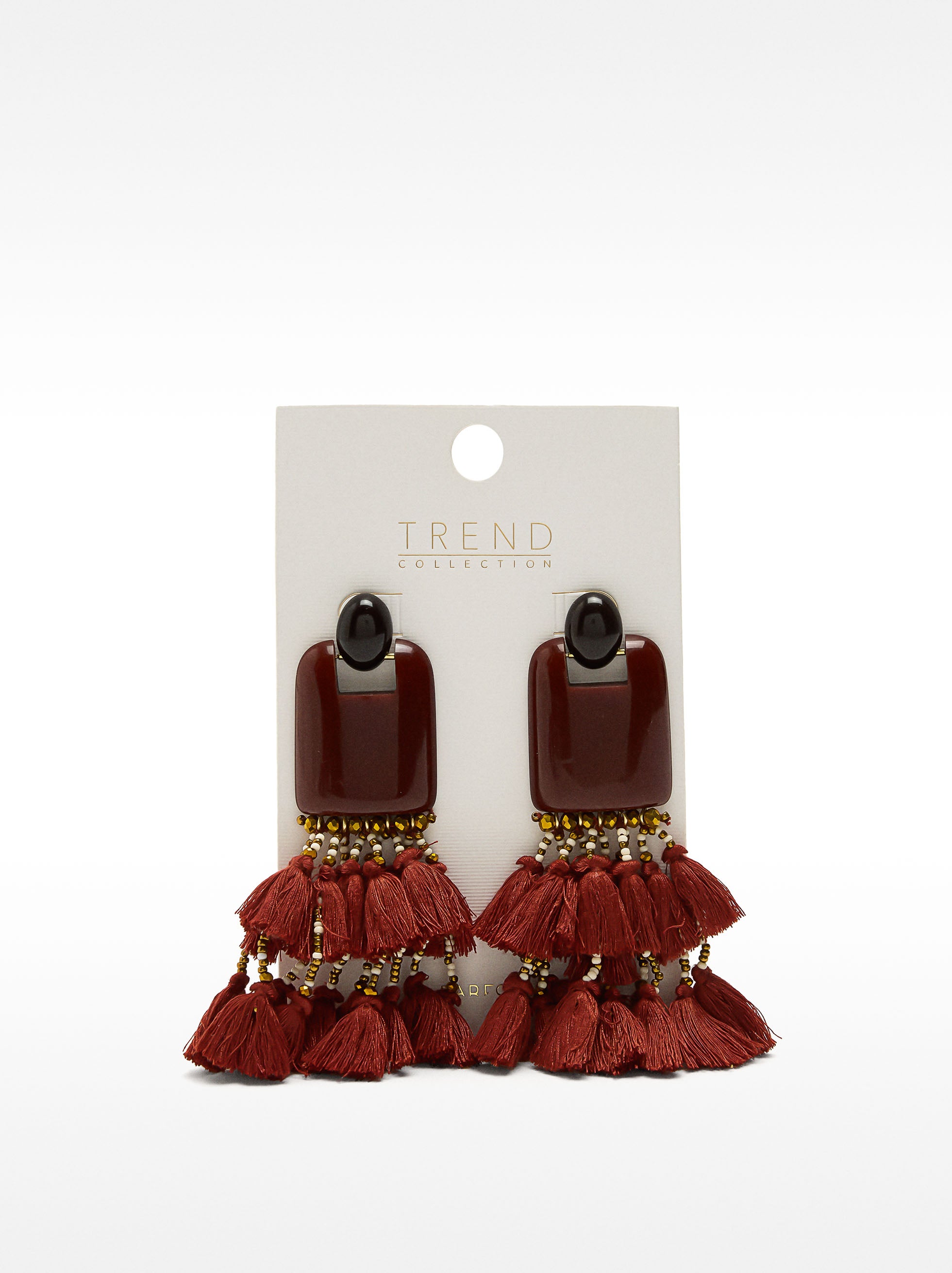 Aretes Maxi Con Borlas