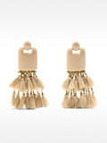 Aretes Maxi Con Borlas