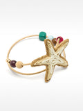 Pulsera Estrella De Mar De Rafia