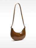 Bolso De Hombro Hobo Acharolado