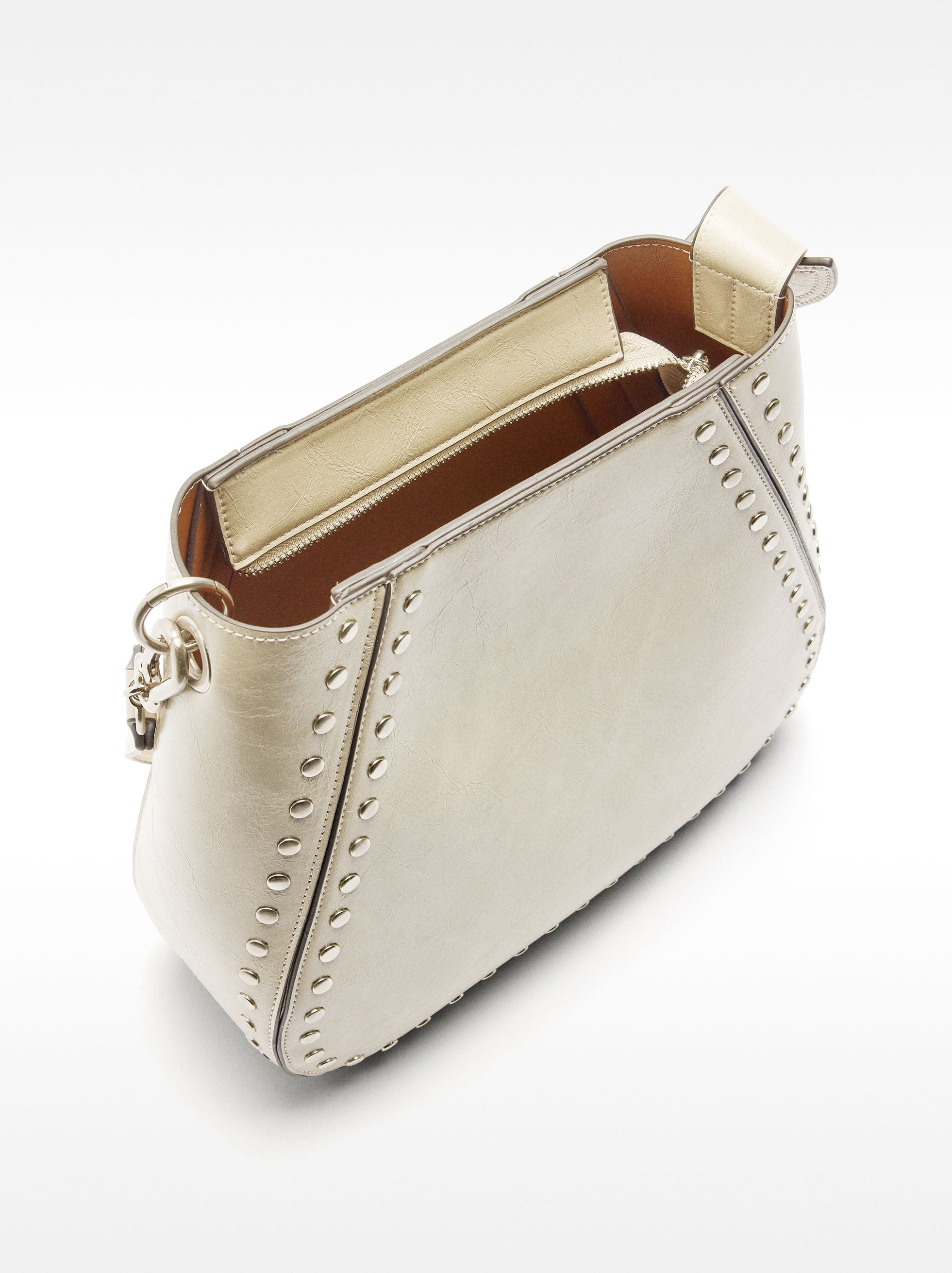 Bolso De Hombro Con Tachuelas M