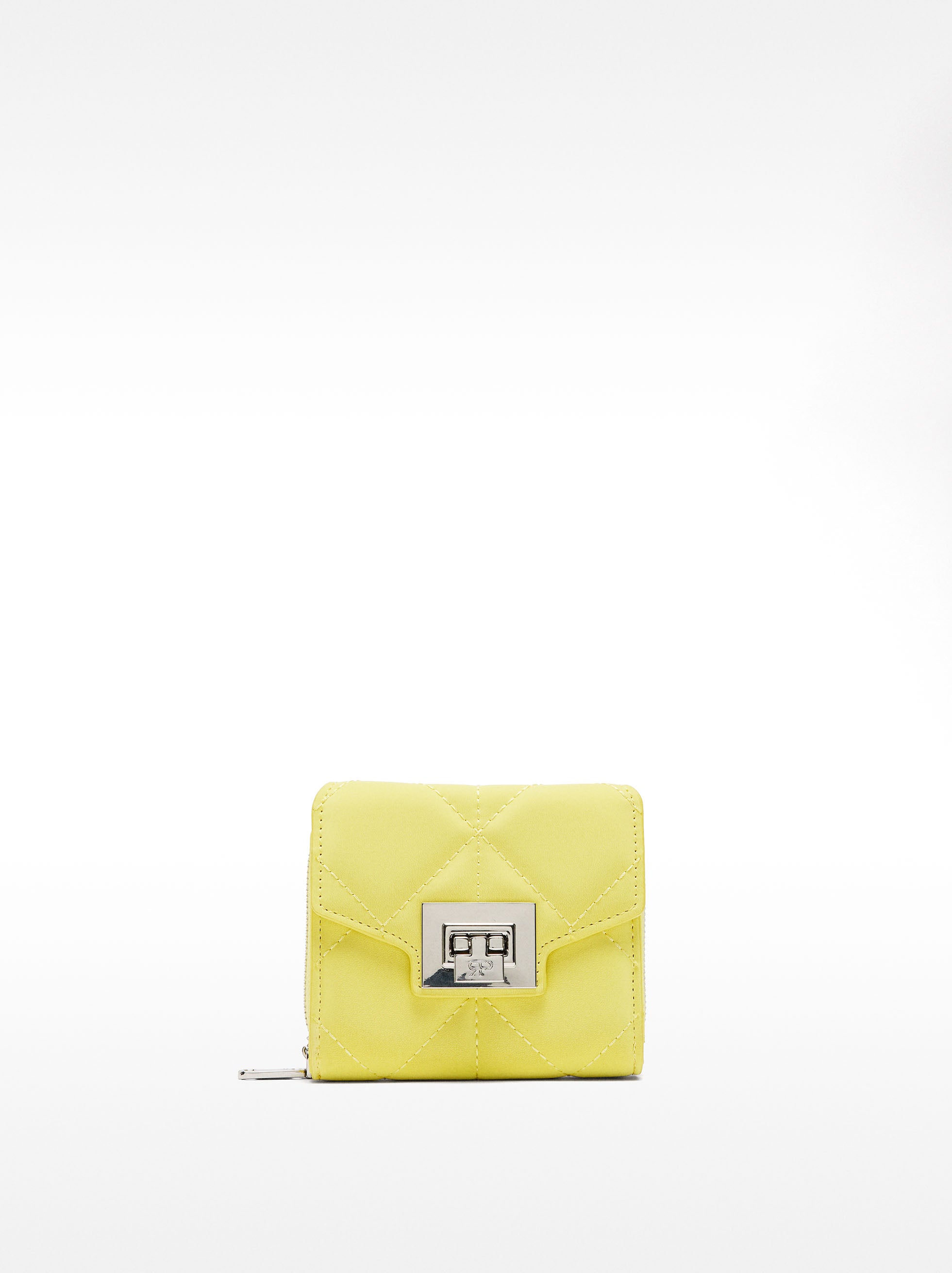 Cartera Con Textura Suave Acolchado