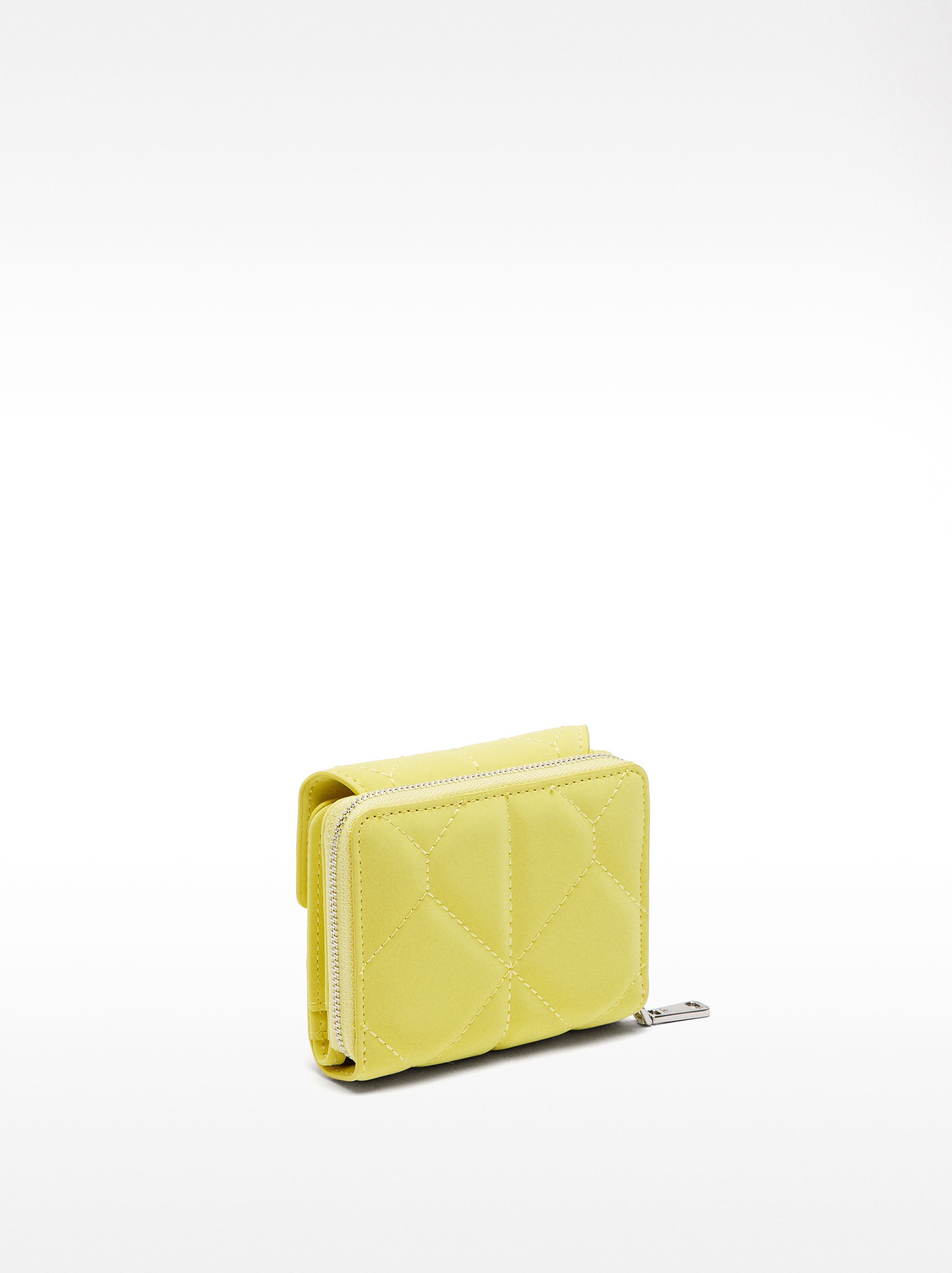 Cartera Con Textura Suave Acolchado