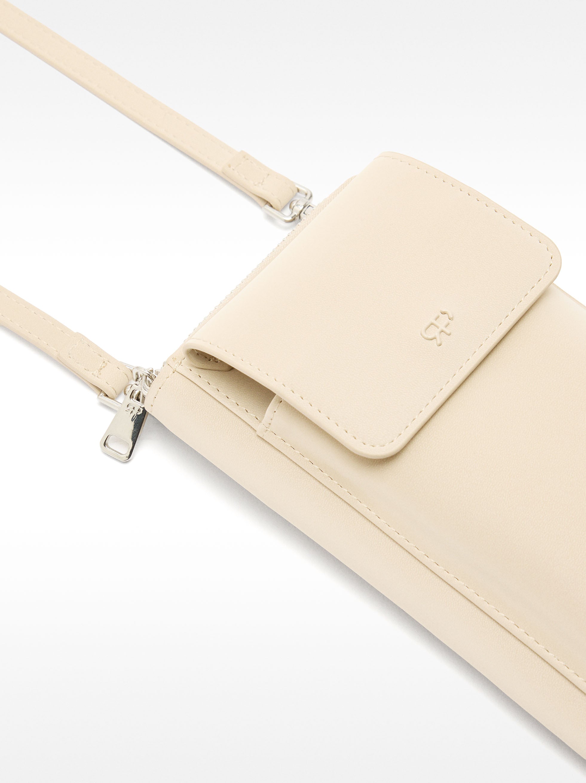 Bolso Para Móvil Con Textura Suave