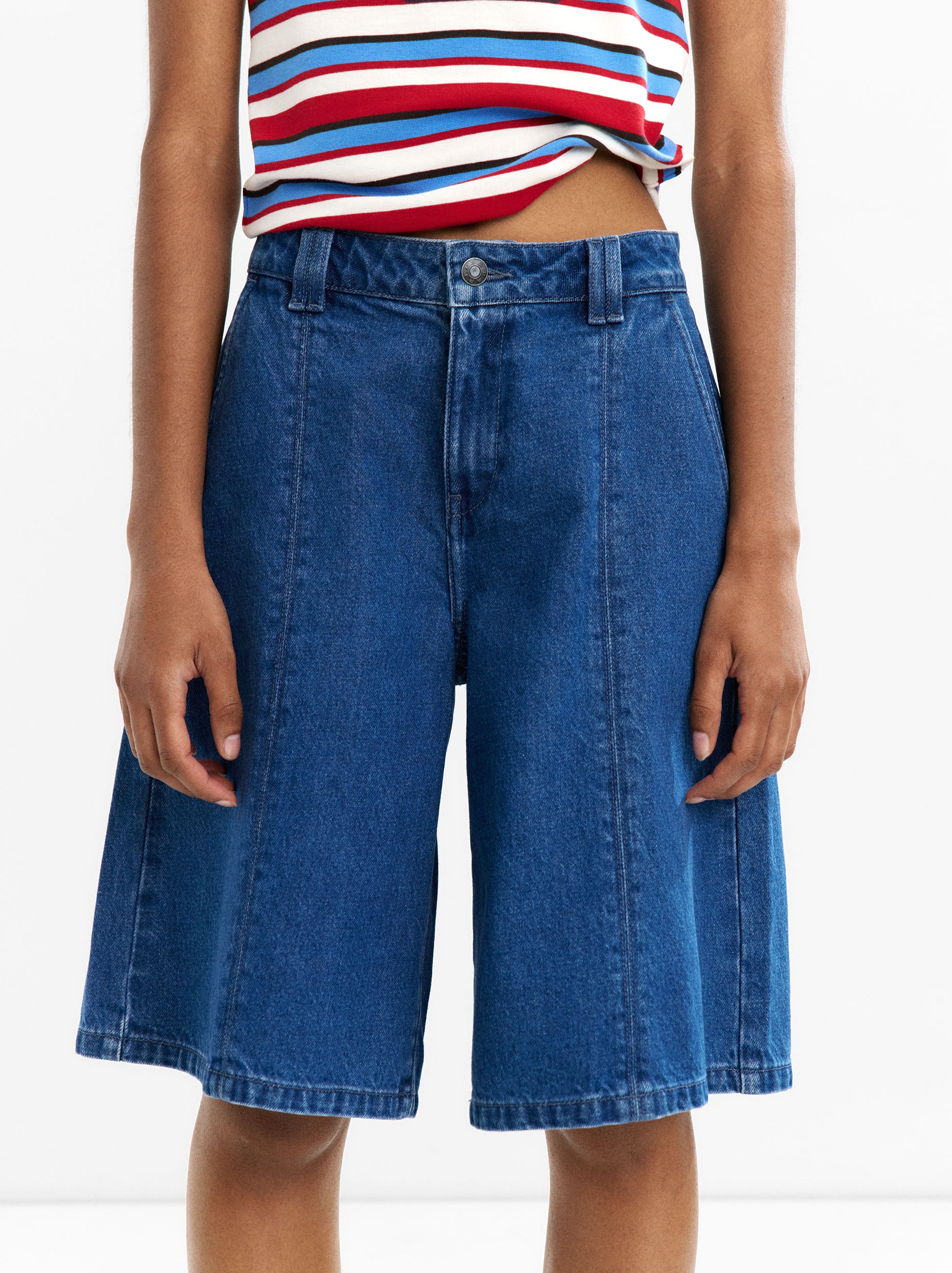 Bermuda Denim 100% Algodón