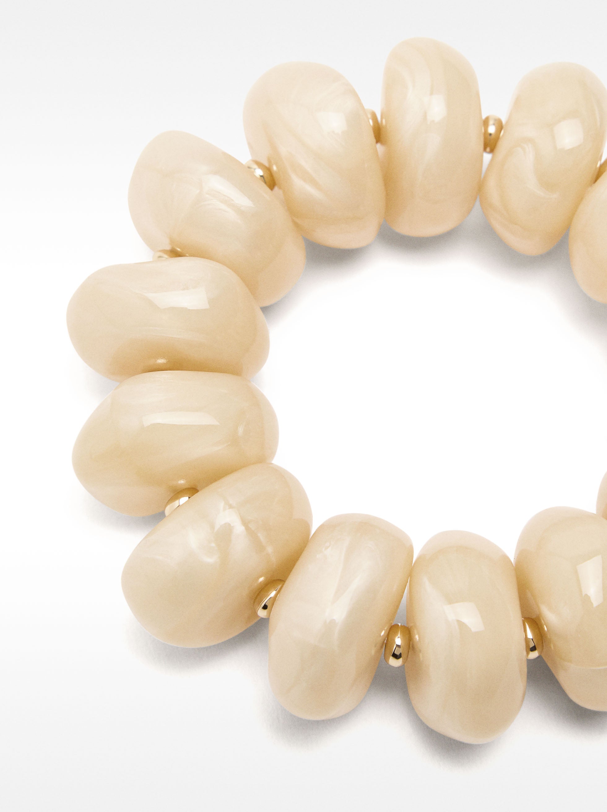 Pulsera Elástica Efecto Piedra